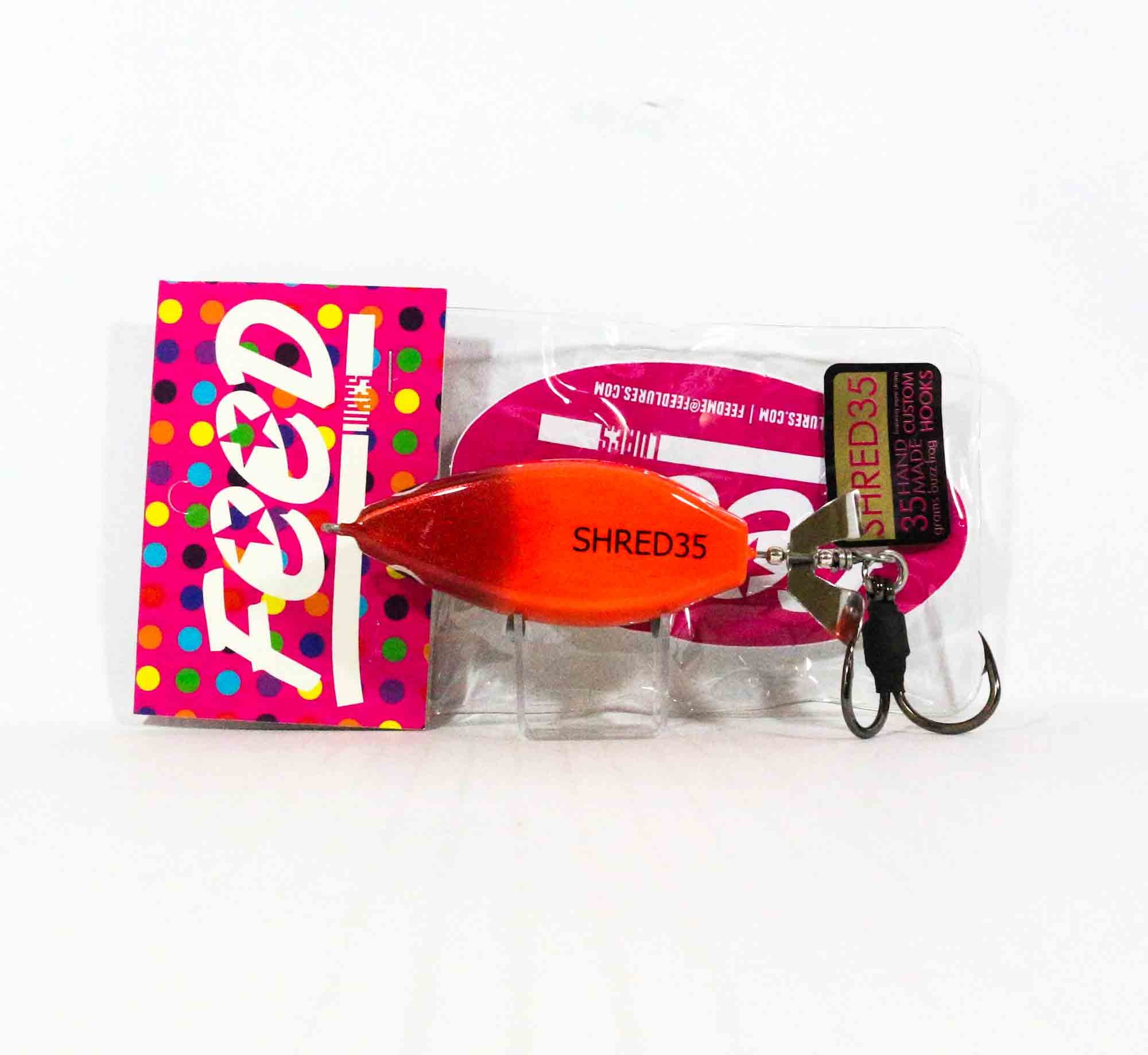 Feed Shred 35 Hand Made Buzz Frog Floating Lure 35 grams 237 (0237)