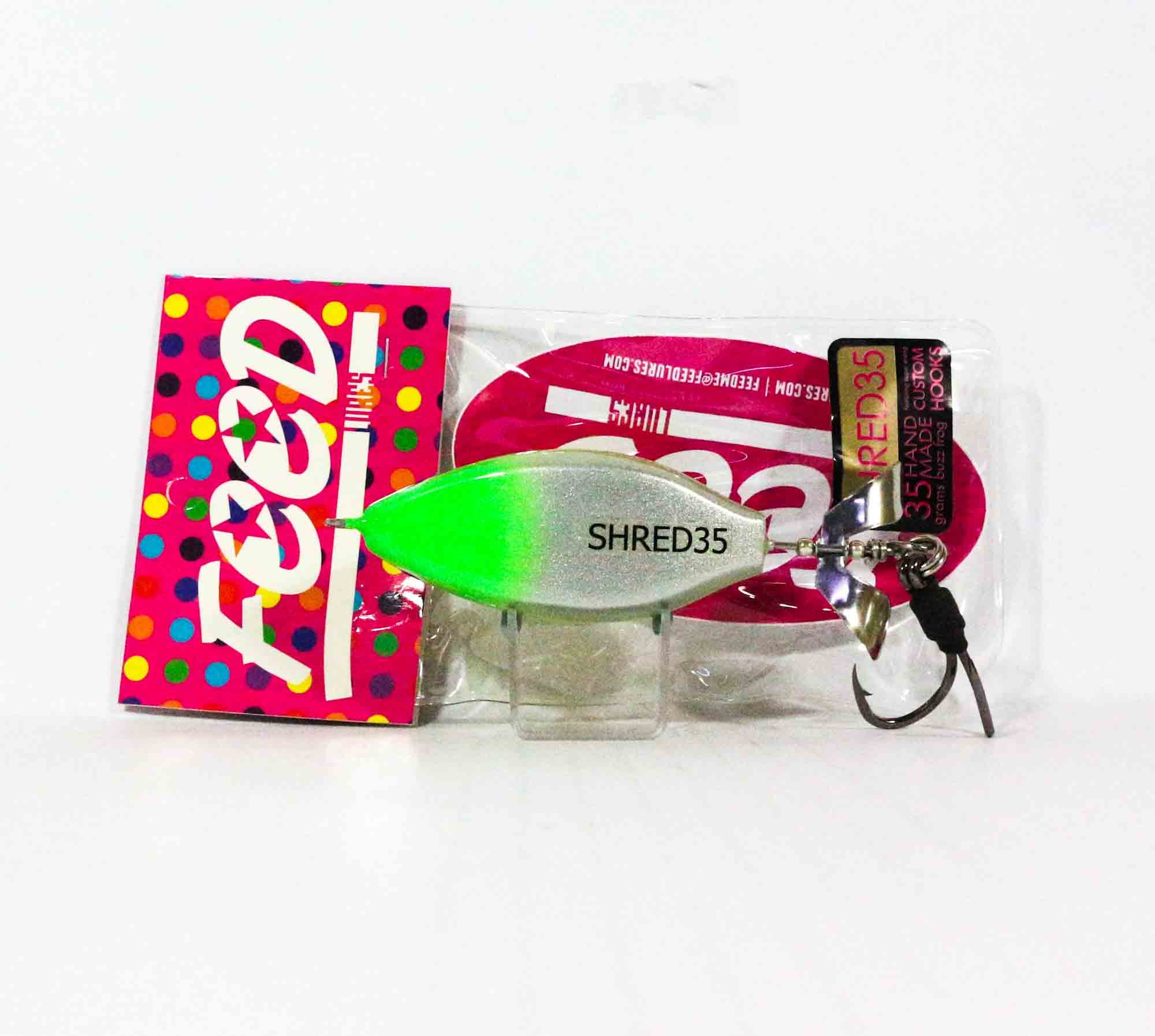 Feed Shred 35 Hand Made Buzz Frog Floating Lure 35 grams 238 (0238)
