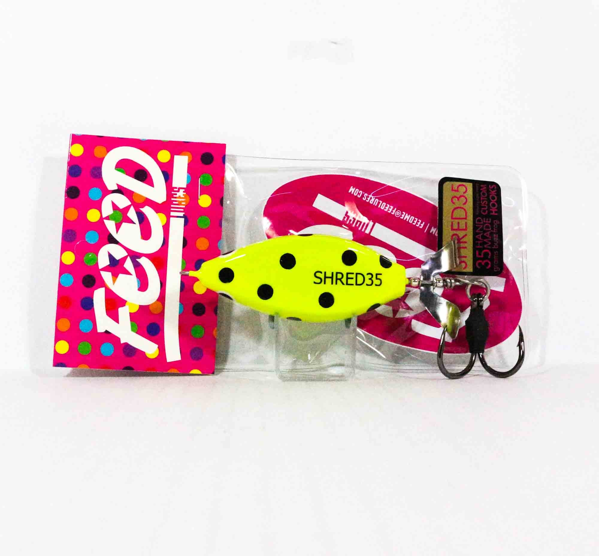 Feed Shred 35 Hand Made Buzz Frog Floating Lure 35 grams 239 (0239)
