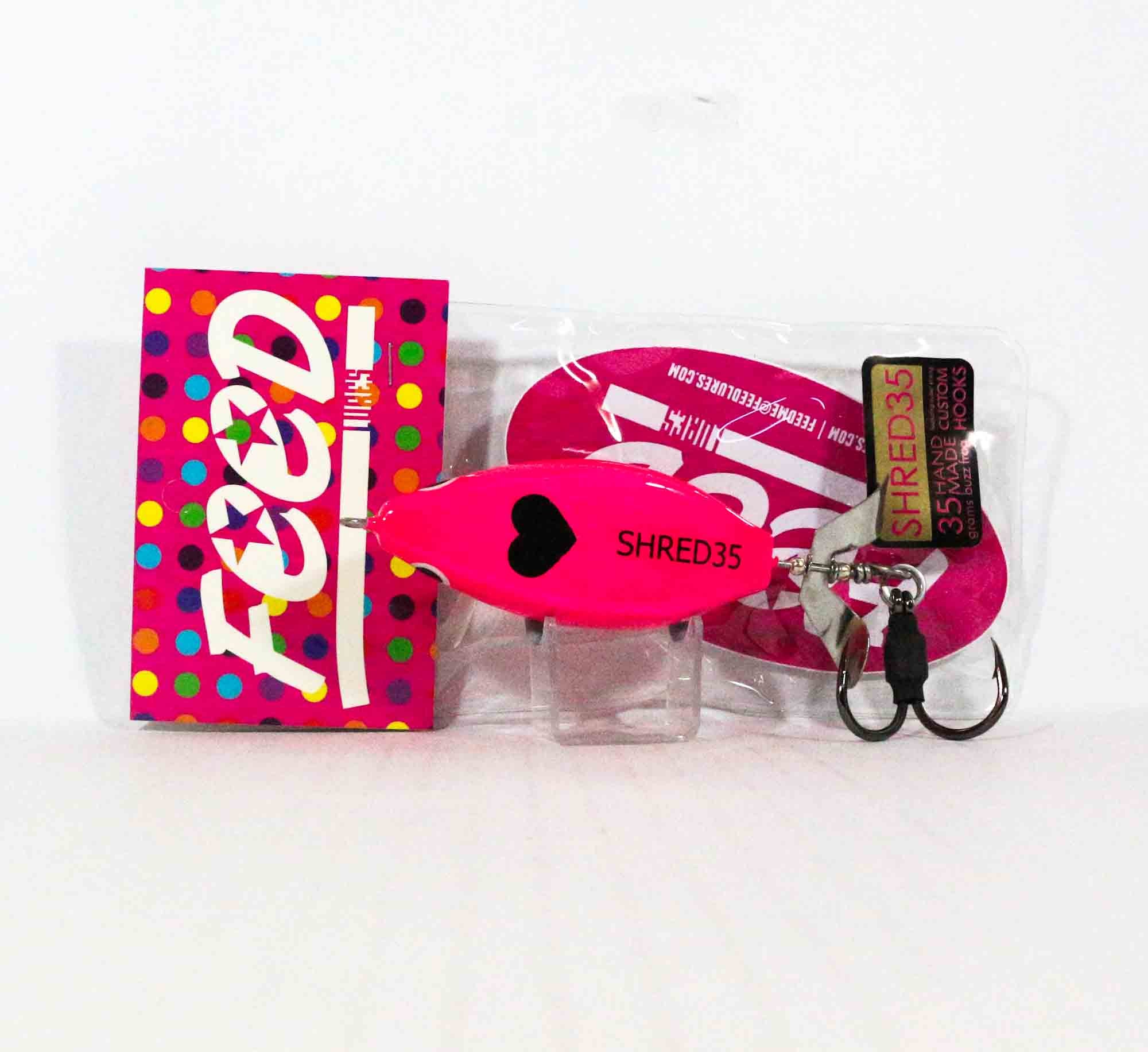 Feed Shred 35 Hand Made Buzz Frog Floating Lure 35 grams 240 (0240)