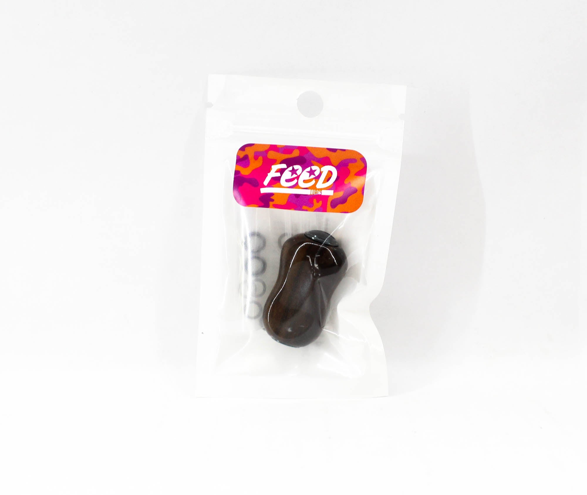 Feed Handle Knob HM Wood 33mm I Shape Dark Wood (7263)