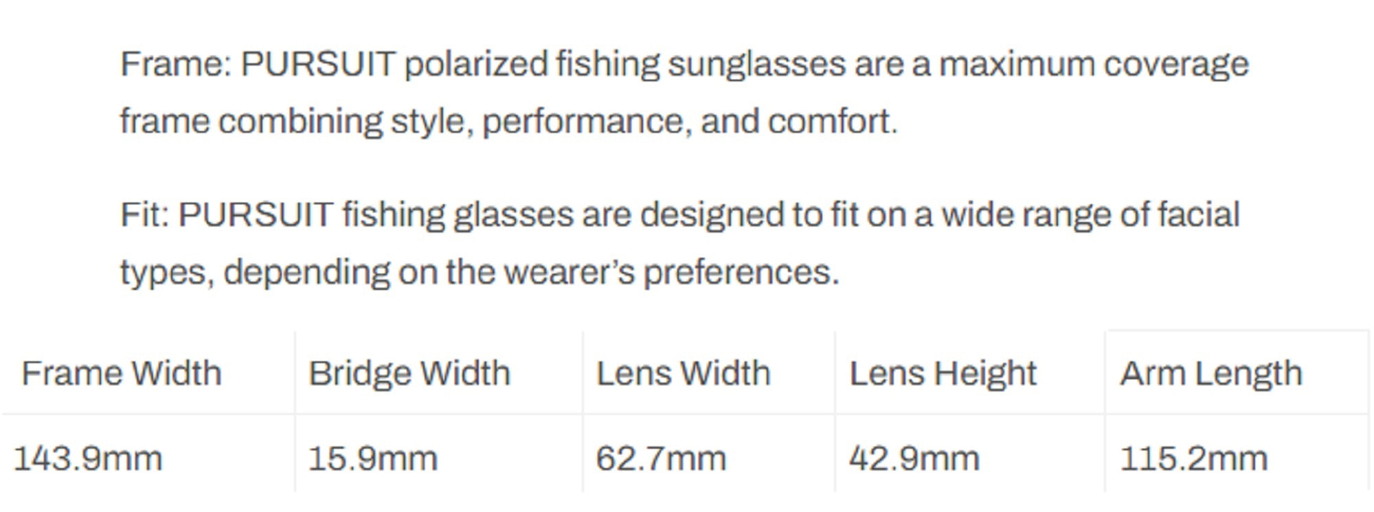 Pelagic 1501 Sunglasses Glass Polarized Pursuit MBBL (7547)