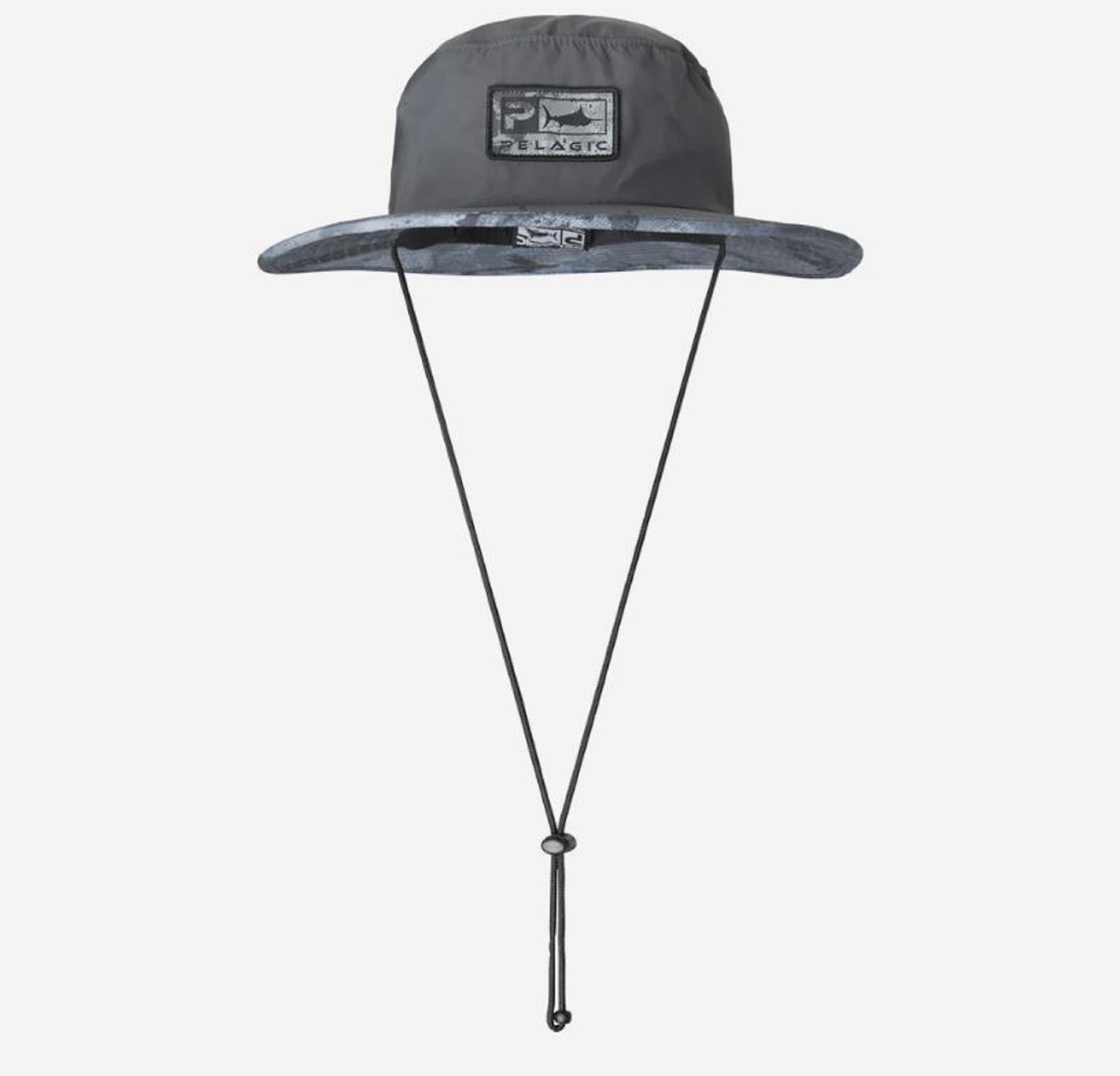 Pelagic 1204 Hat Bucket Sunsetter Pro Open Seas BLK Size Free (3123)