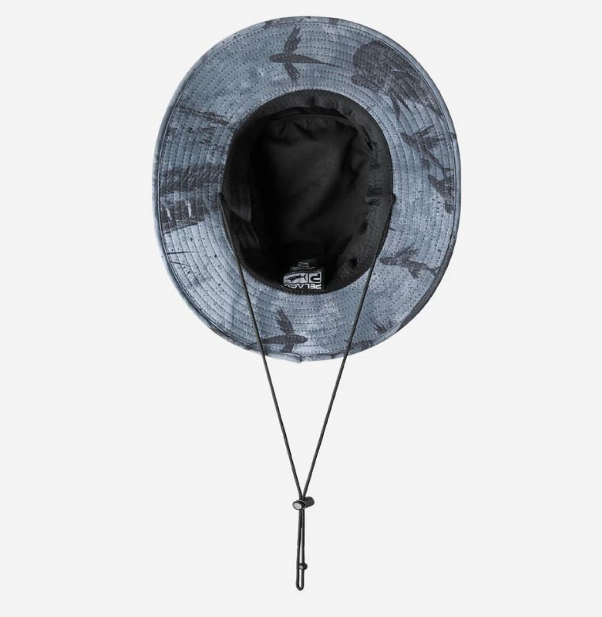 Pelagic 1204 Hat Bucket Sunsetter Pro Open Seas BLK Size Free (3123)