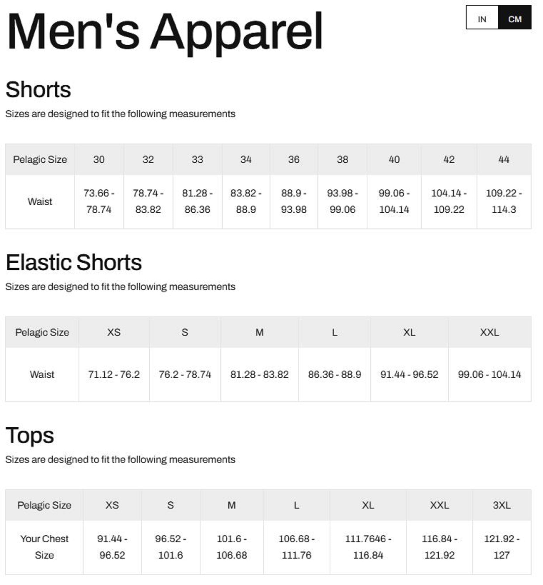 Pelagic 1051 Rain Jacket Chubasco Open Seas ARM Size M (3487)