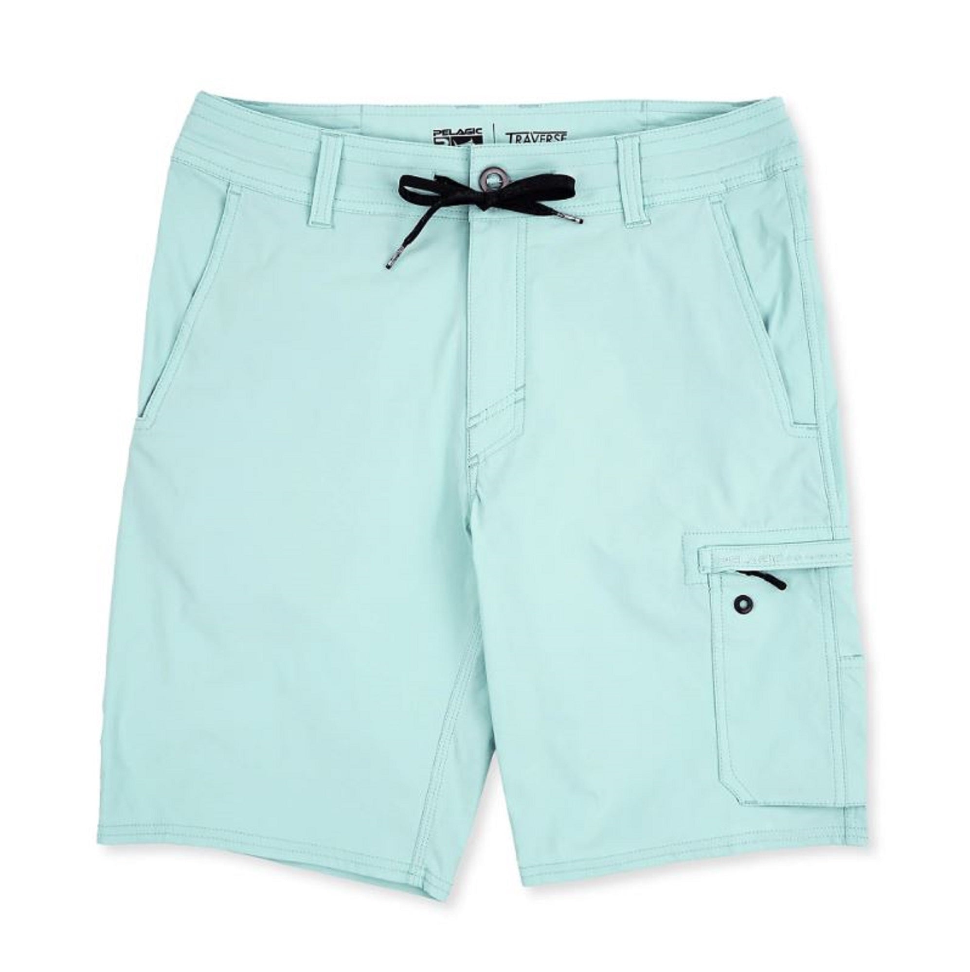 Pelagic 1002 Shorts Hybrid 20 Inches Traverse TUR Size 32 (6471)
