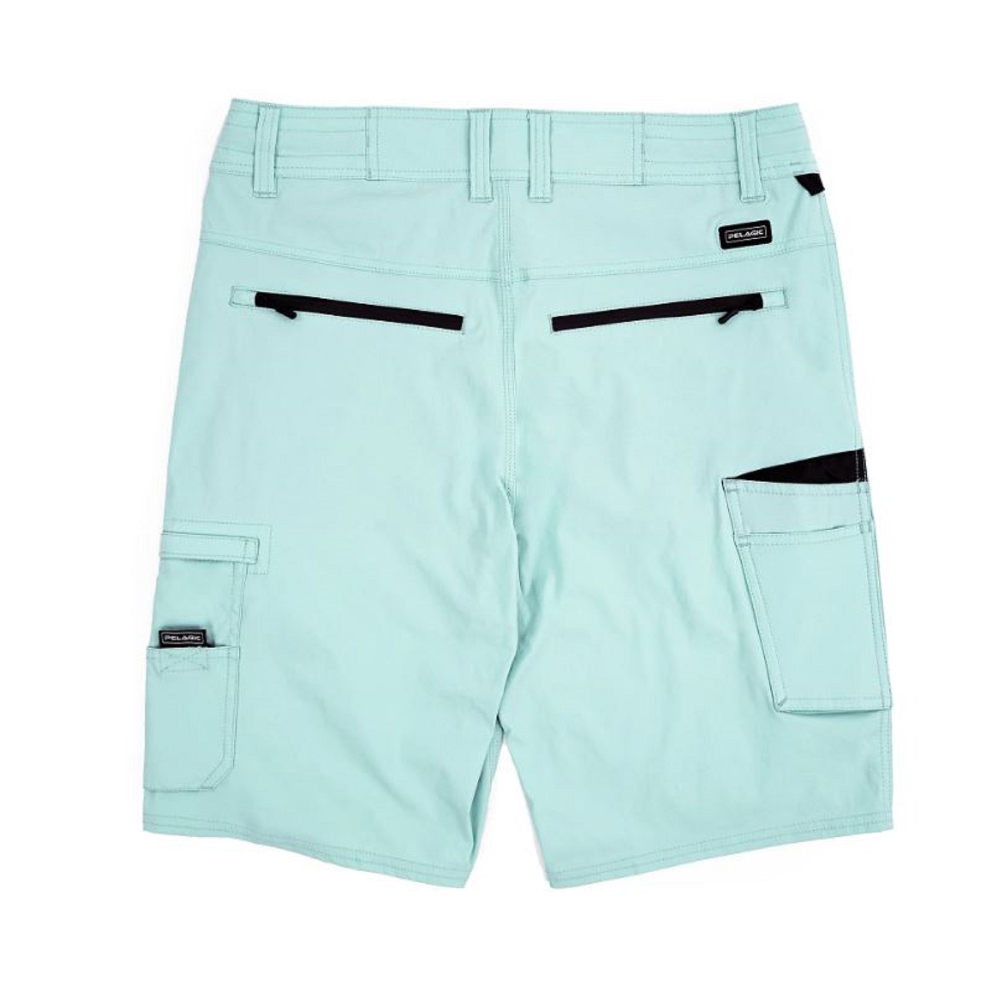 Pelagic 1002 Shorts Hybrid 20 Inches Traverse TUR Size 34 (6488)