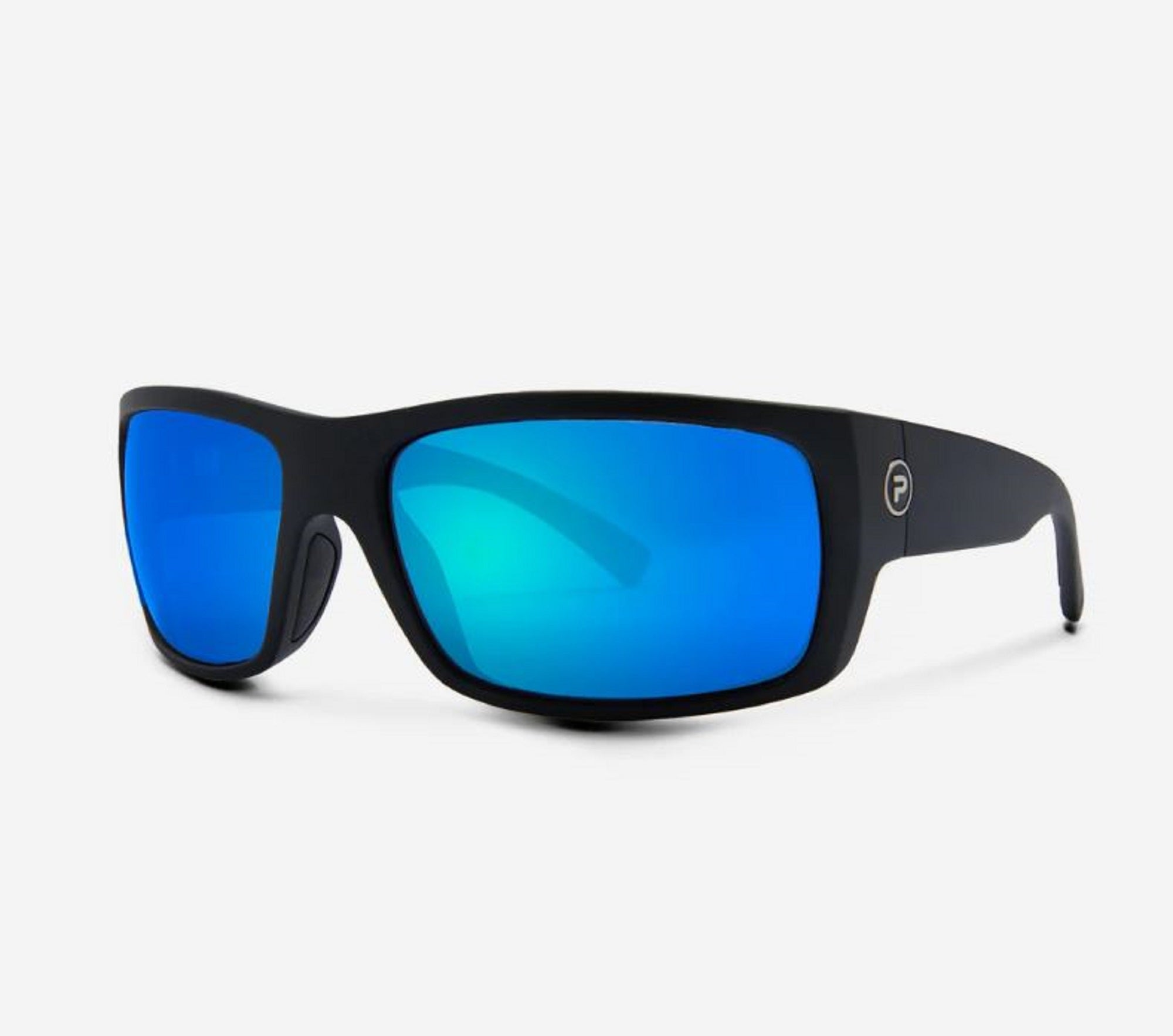 Pelagic 1501 Sunglasses Glass Polarized Fish Whistle BKBL (0799)