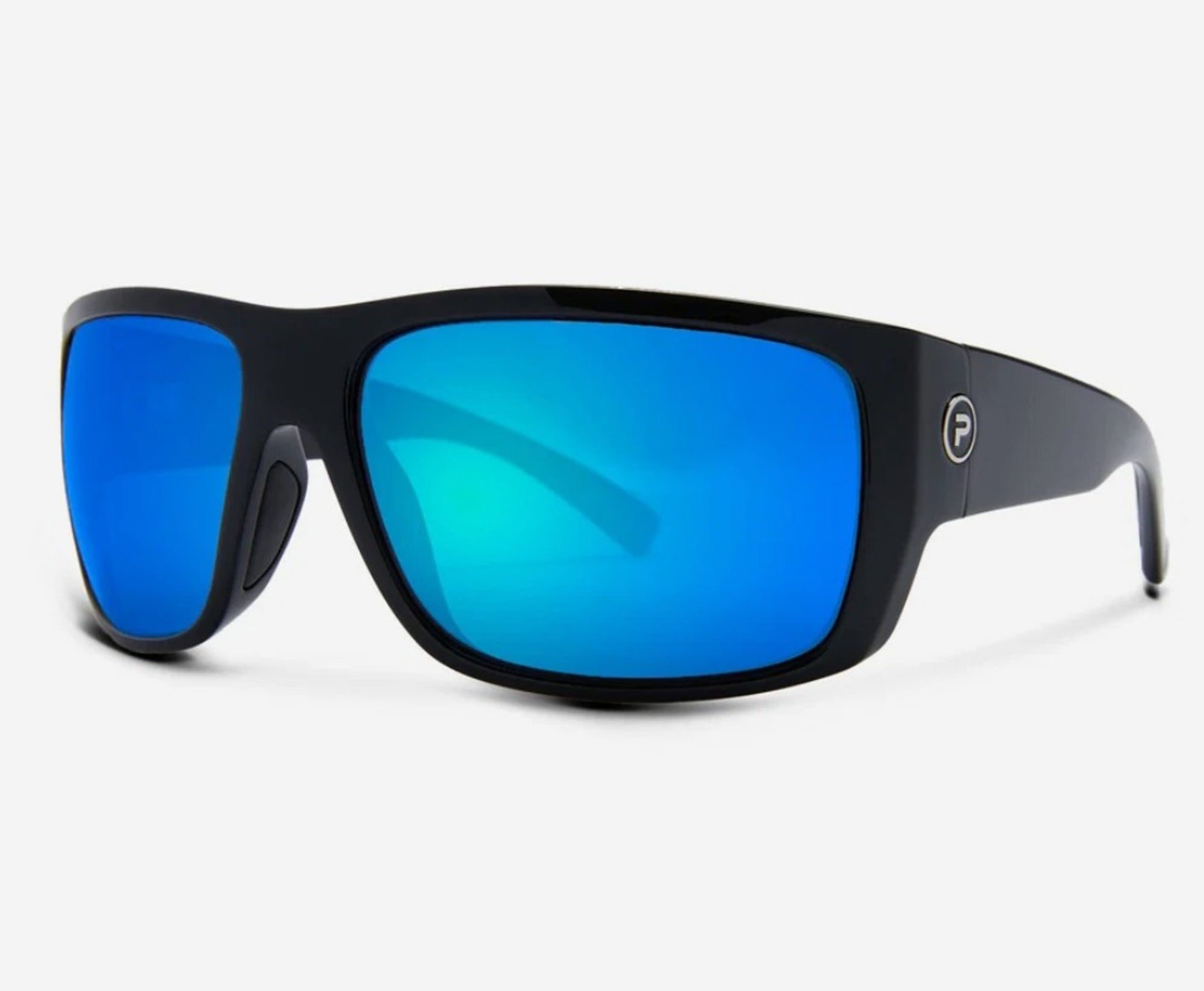 Pelagic 1501221002 Sunglasses Glass Polarized Kahuna BKBL (0843)