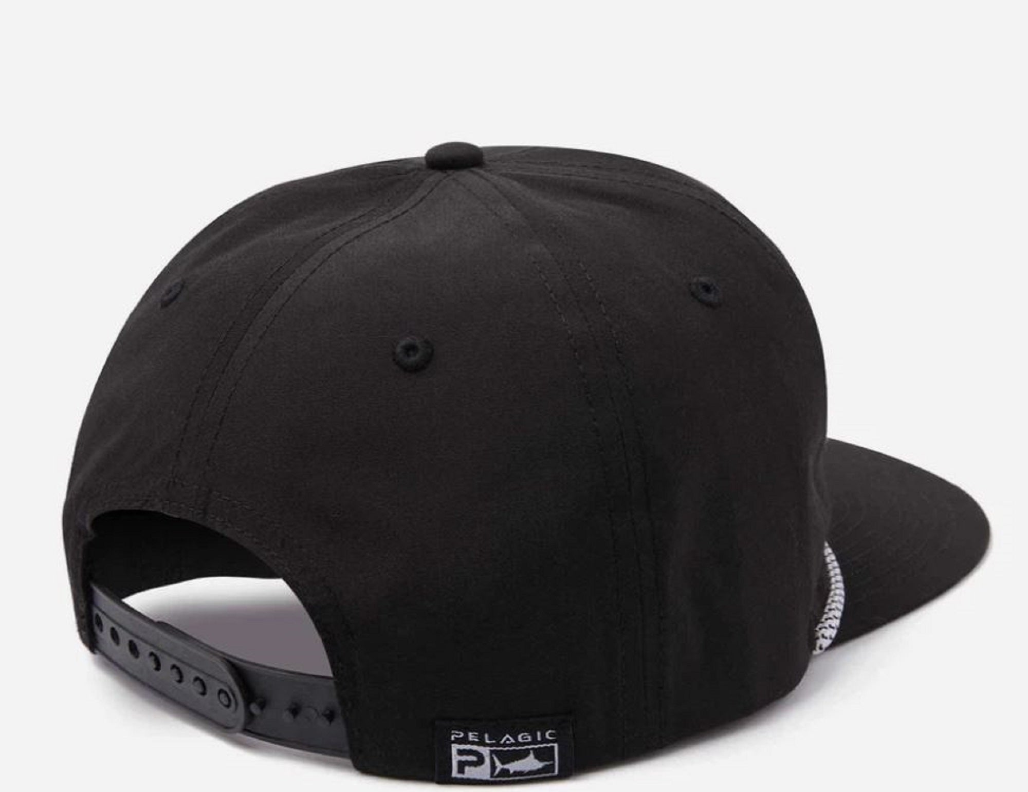 Pelagic 1202 Cap Snapback Unstructured Marlin BLK Size Free (2656)