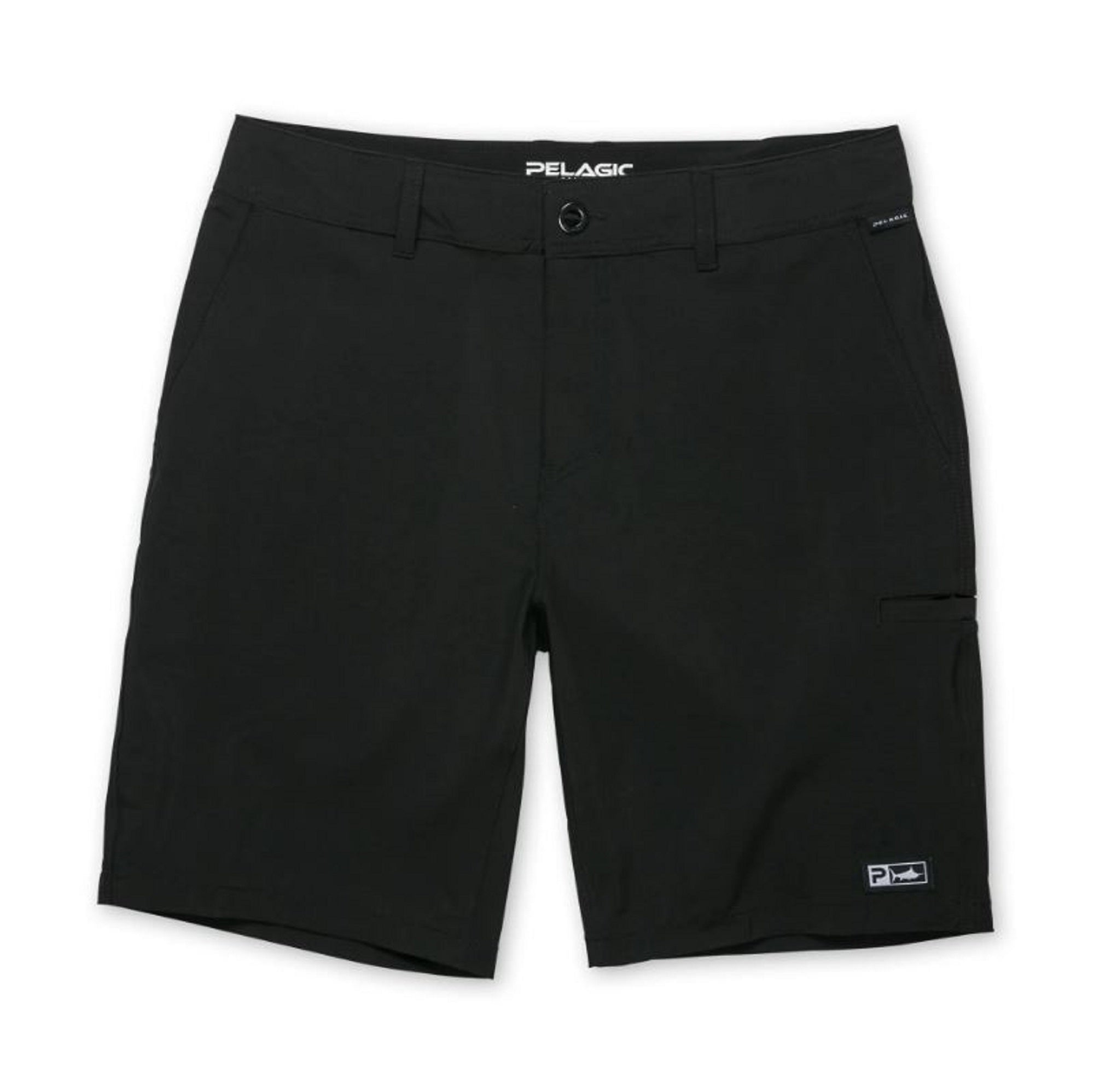 Pelagic 1002 Shorts Hybrid 20 Inches Mako BLK Size 32 (3226)