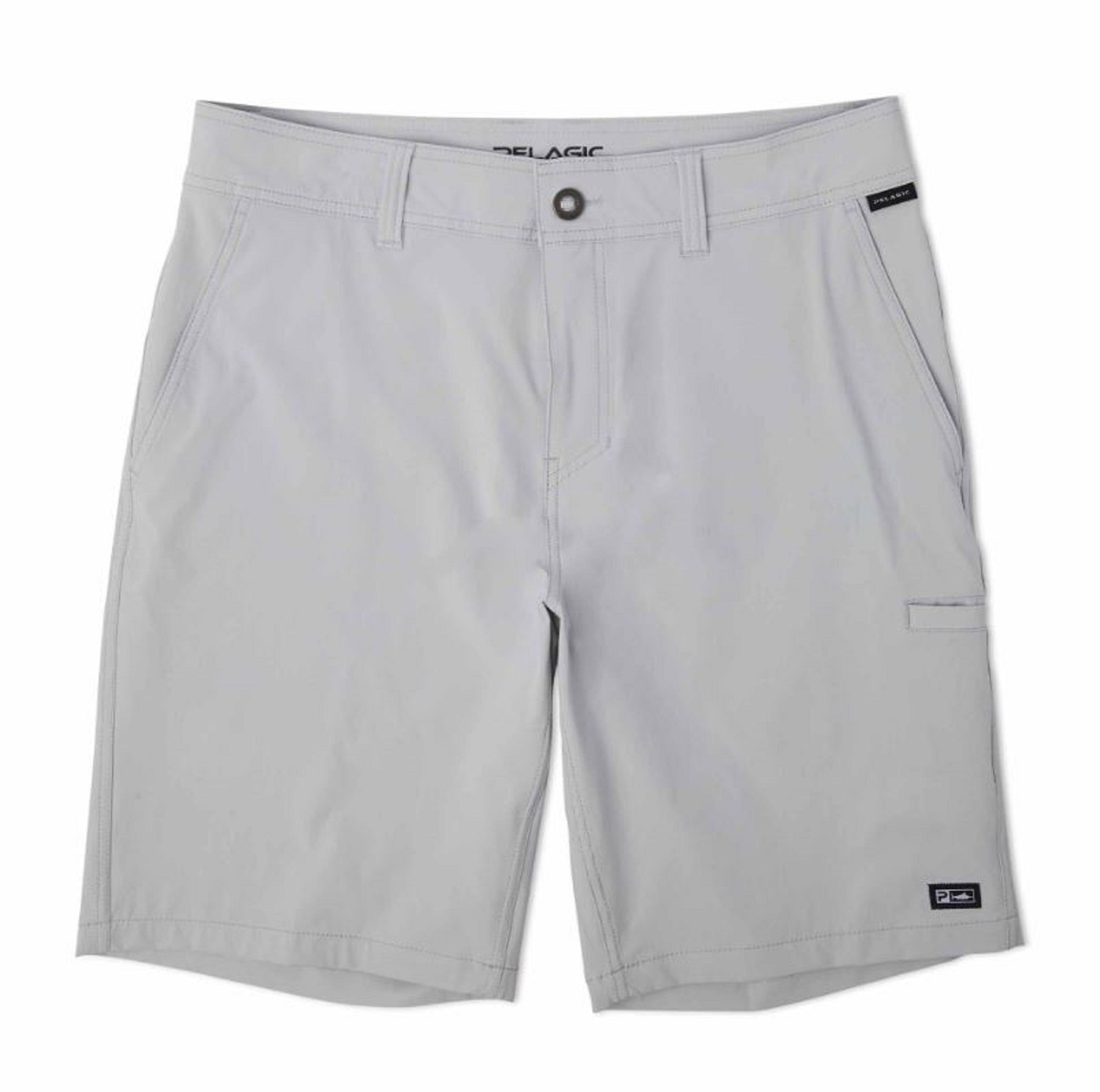 Pelagic 1002 Shorts Hybrid 20 Inches Mako LGY Size 32 (3493)