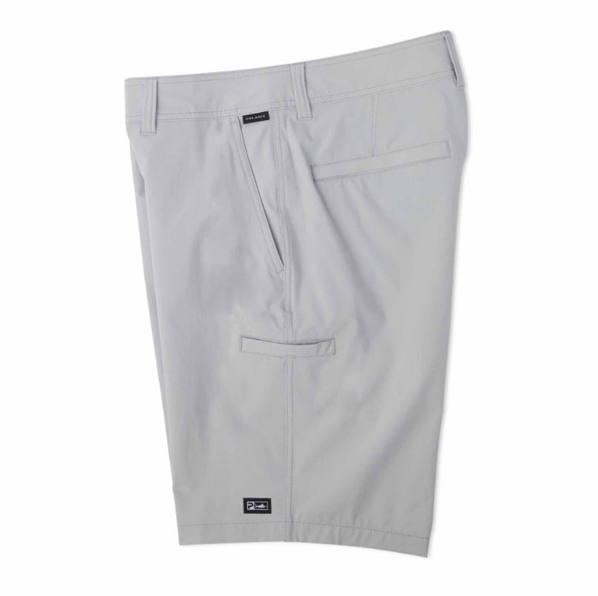 Pelagic 1002 Shorts Hybrid 20 Inches Mako LGY Size 32 (3493)