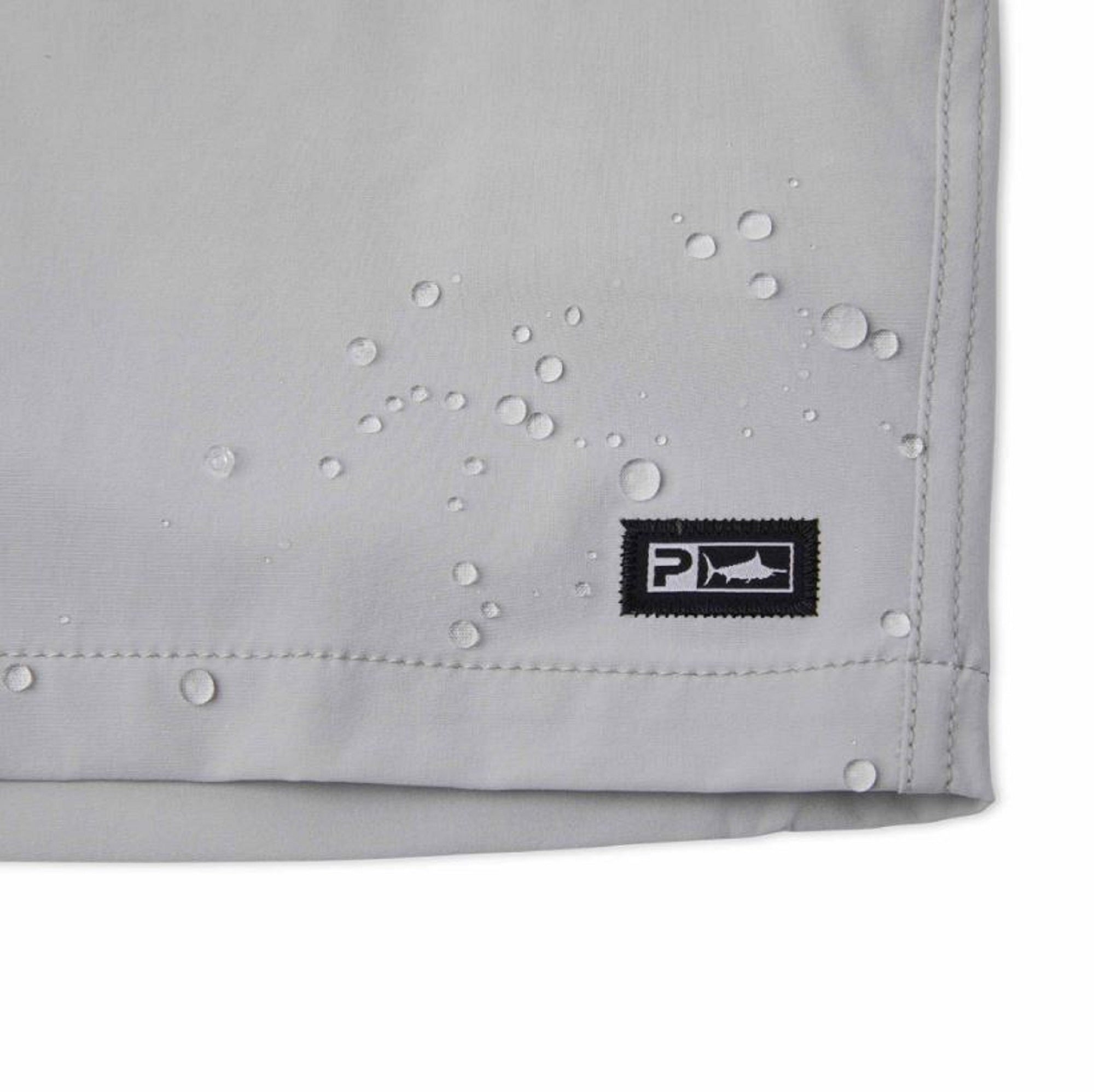 Pelagic 1002 Shorts Hybrid 20 Inches Mako LGY Size 32 (3493)