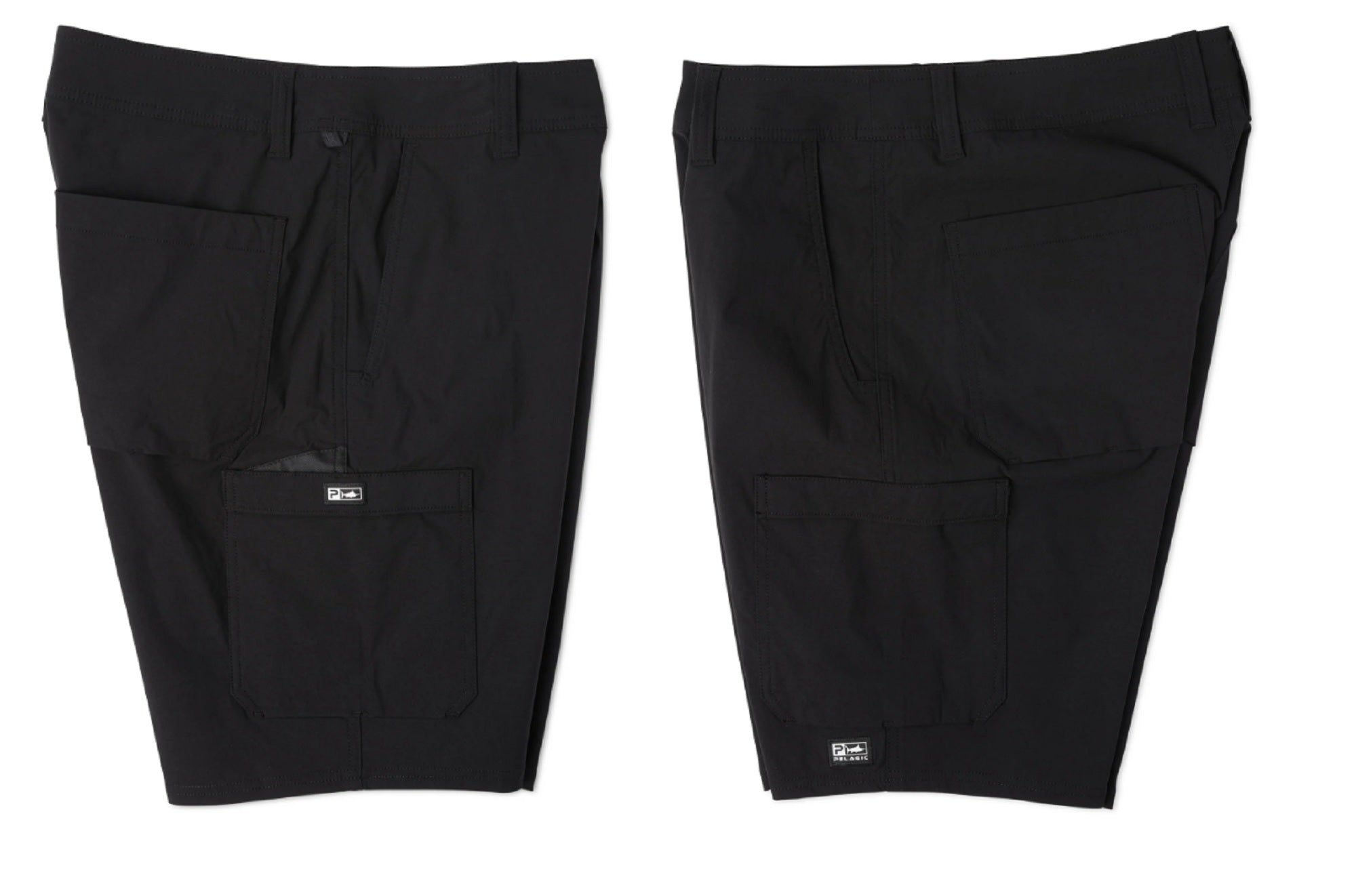 Pelagic 1002 Shorts Hybrid 20 Inches Madeira Cargo BLK Size 32 (3851)