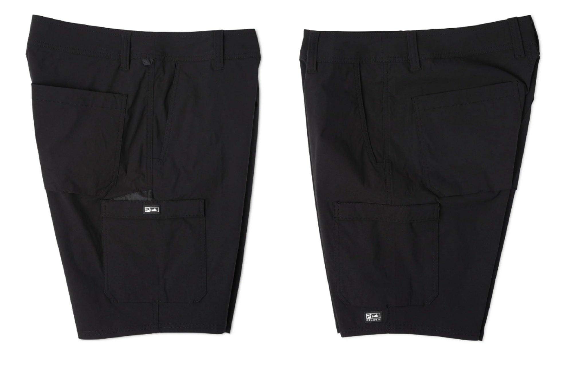 Pelagic 1002 Shorts Hybrid 20 Inches Madeira Cargo BLK Size 34 (3875)
