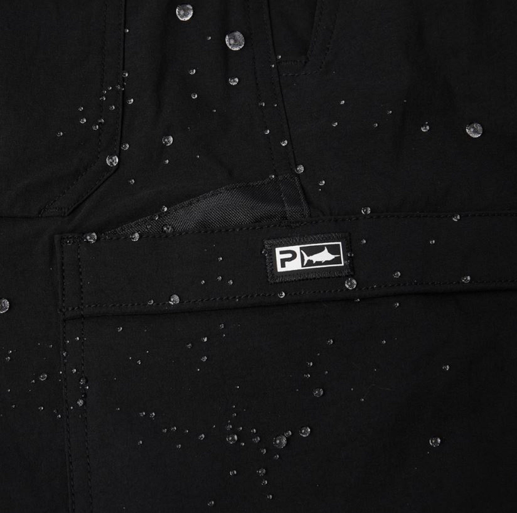 Pelagic 1002 Shorts Hybrid 20 Inches Madeira Cargo BLK Size 34 (3875)