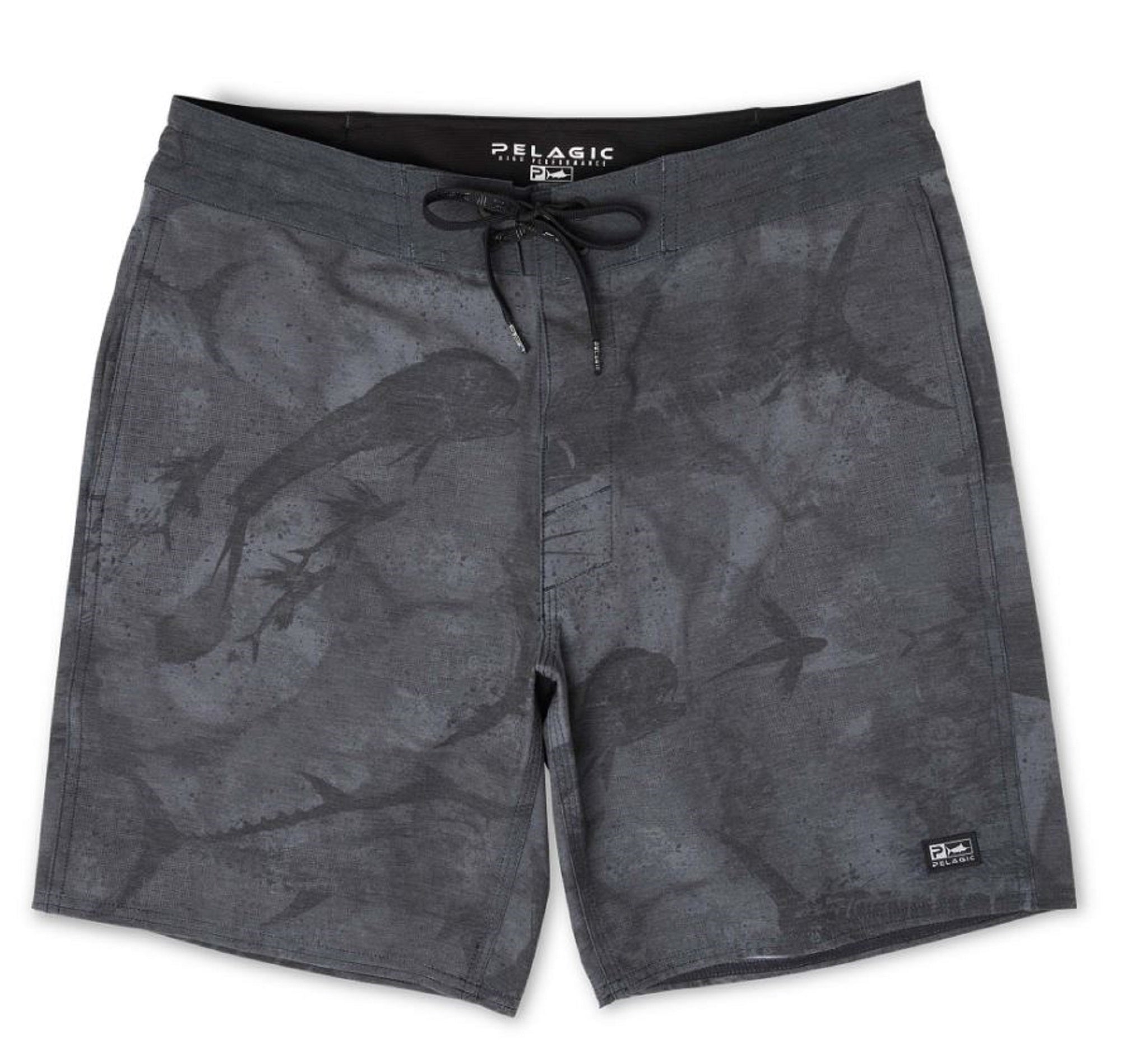 Pelagic 1001 Boardshorts 18 Inch Cortez Open Seas Print BCH Size 34 (9914)