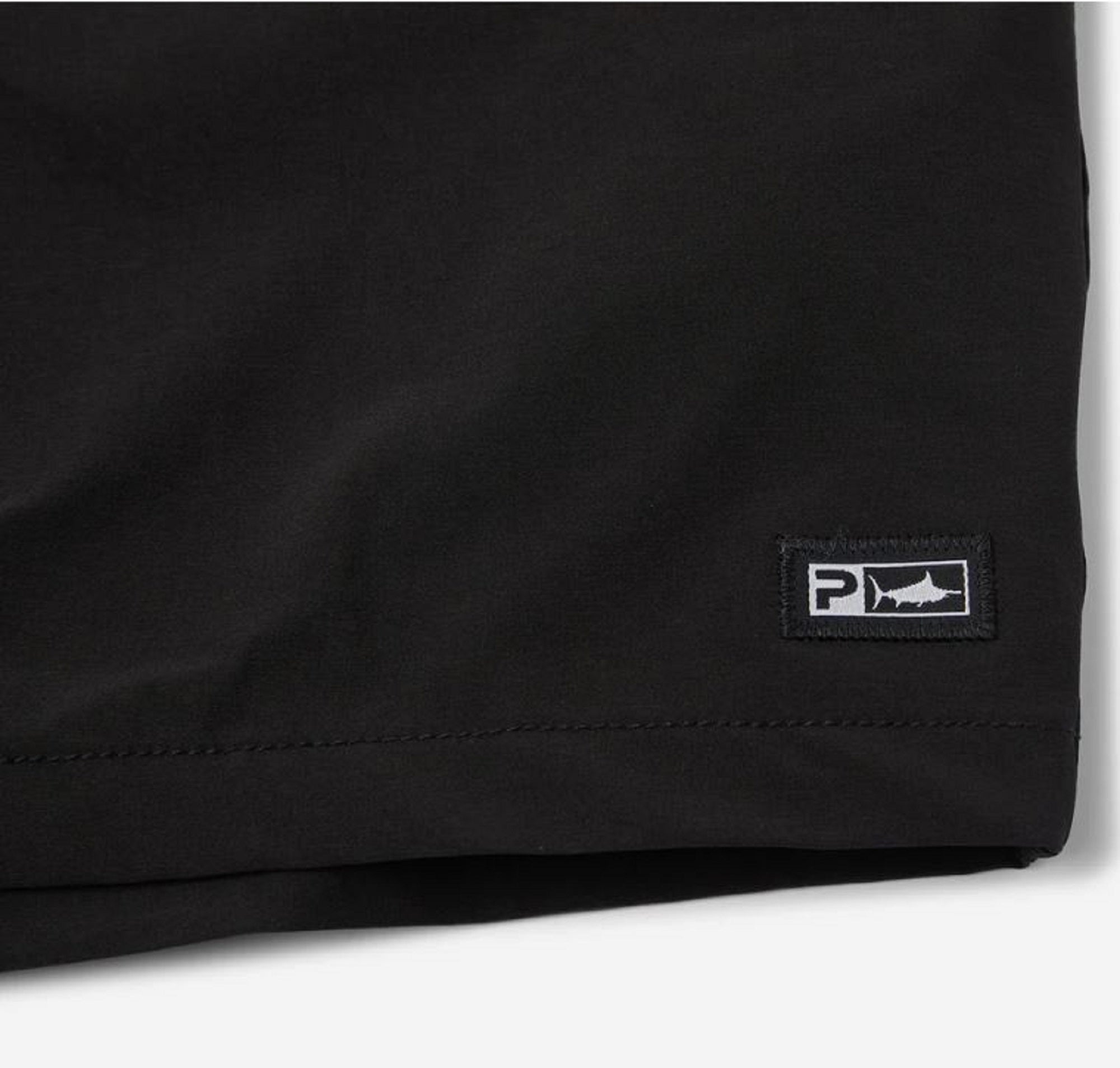 Pelagic 1002 Shorts Hybrid 18 Inches Mako BLK Size 36 (0187)