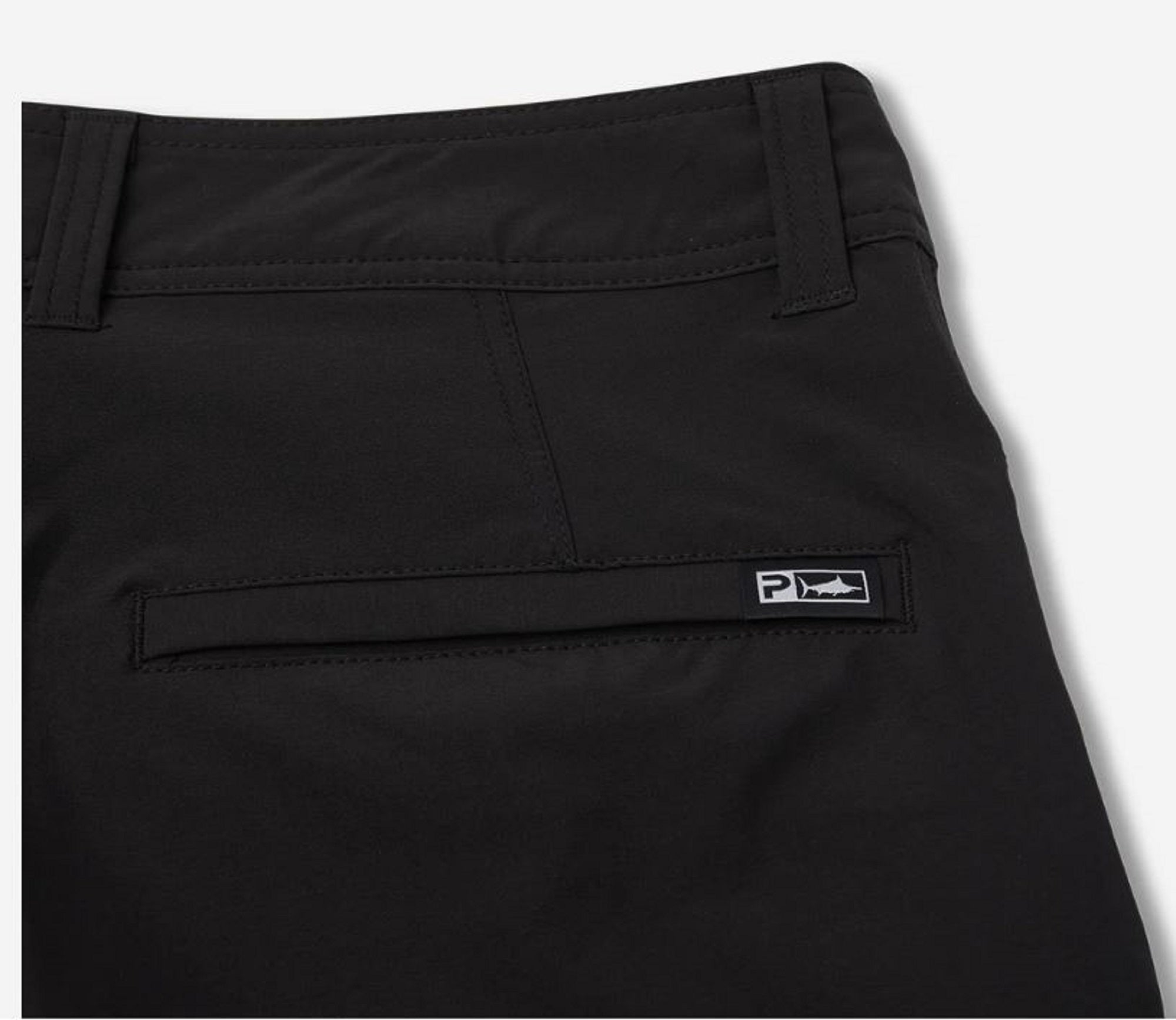 Pelagic 1002 Shorts Hybrid 18 Inches Mako BLK Size 38 (0194)