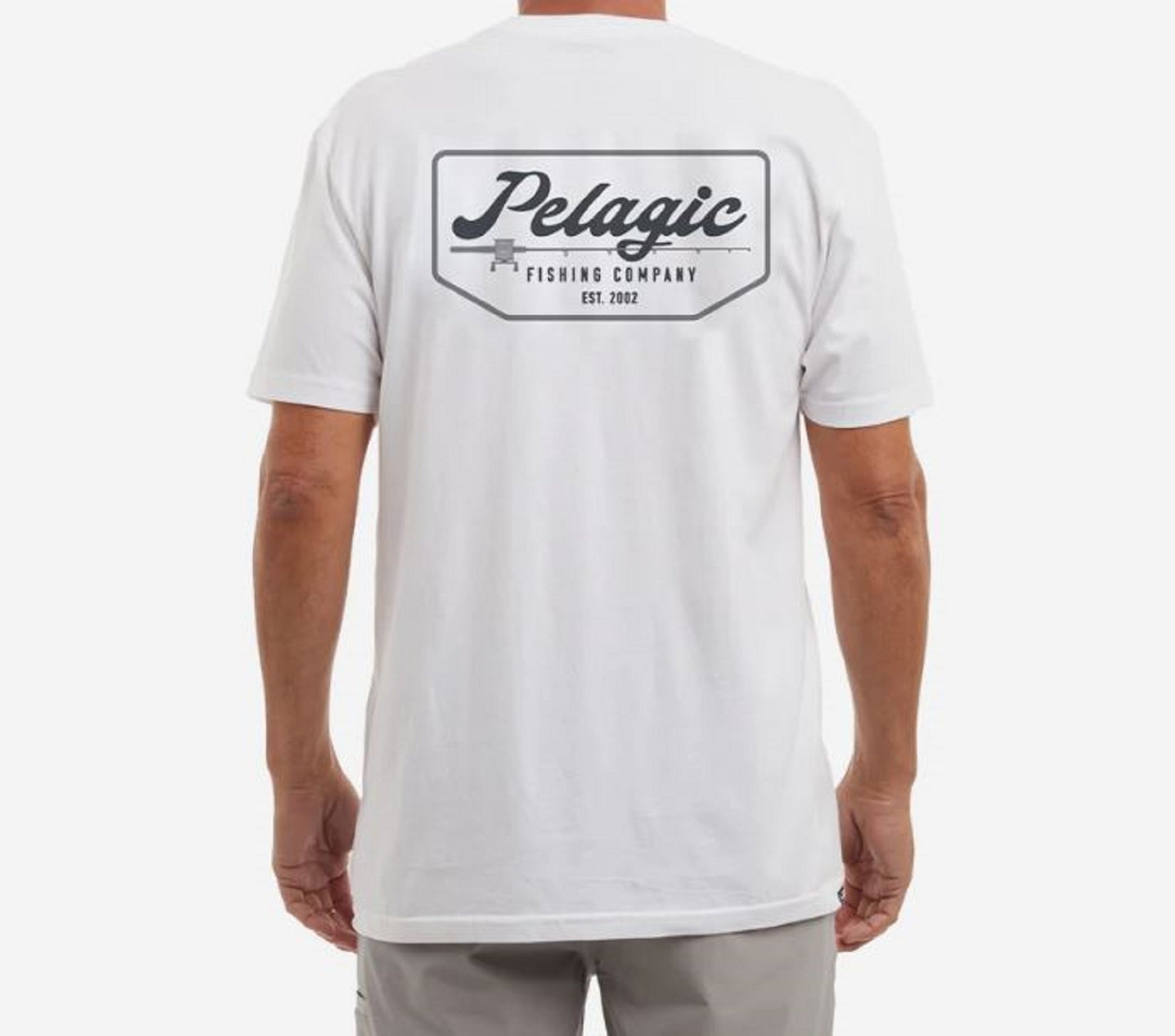 Pelagic 1171 Tee Shirt Prem Rodman WHT Size L (4338)