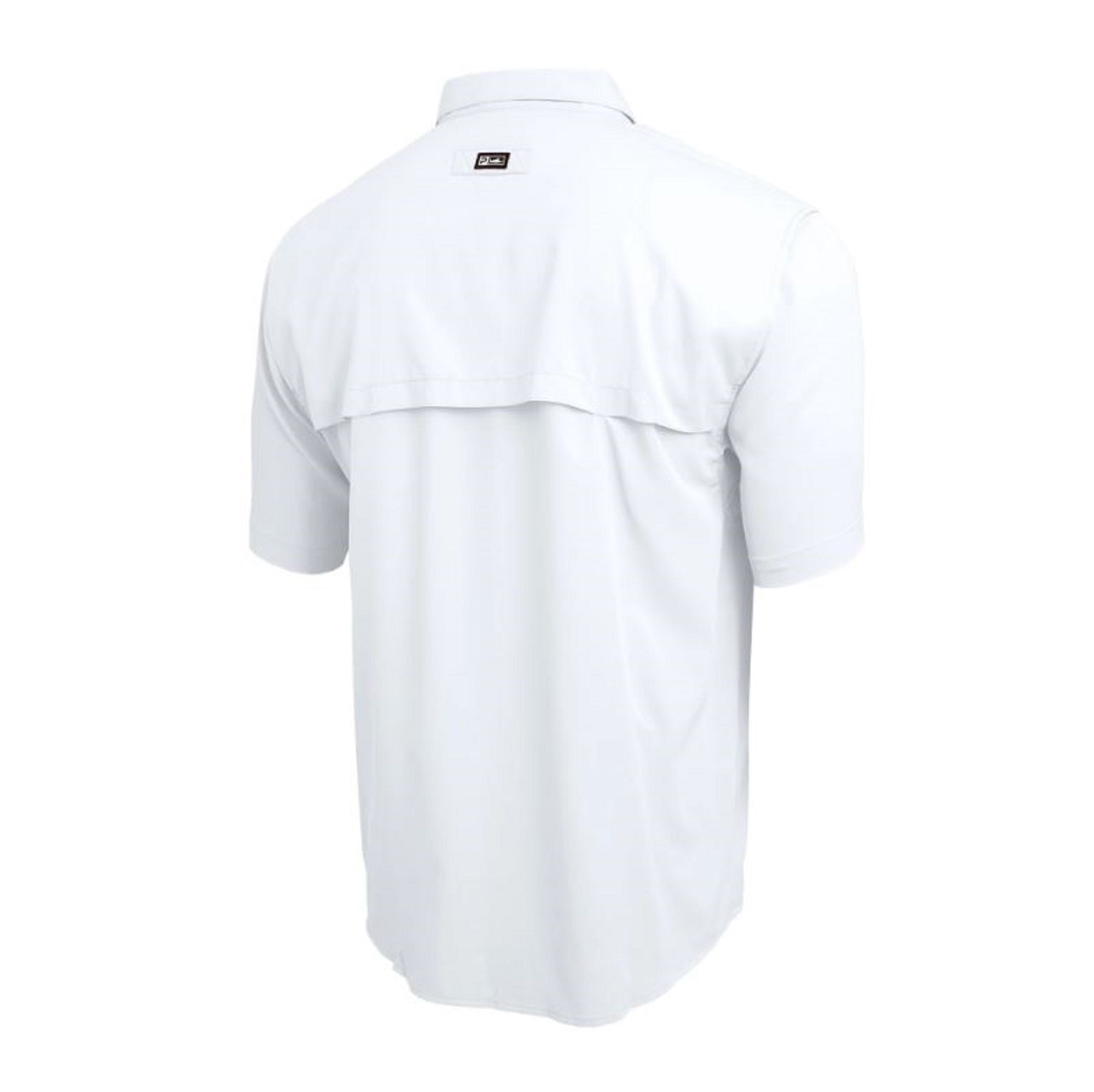 Pelagic 1016 Fishing Shirt Short Sleeve Keys WHT Size XXL (2943)