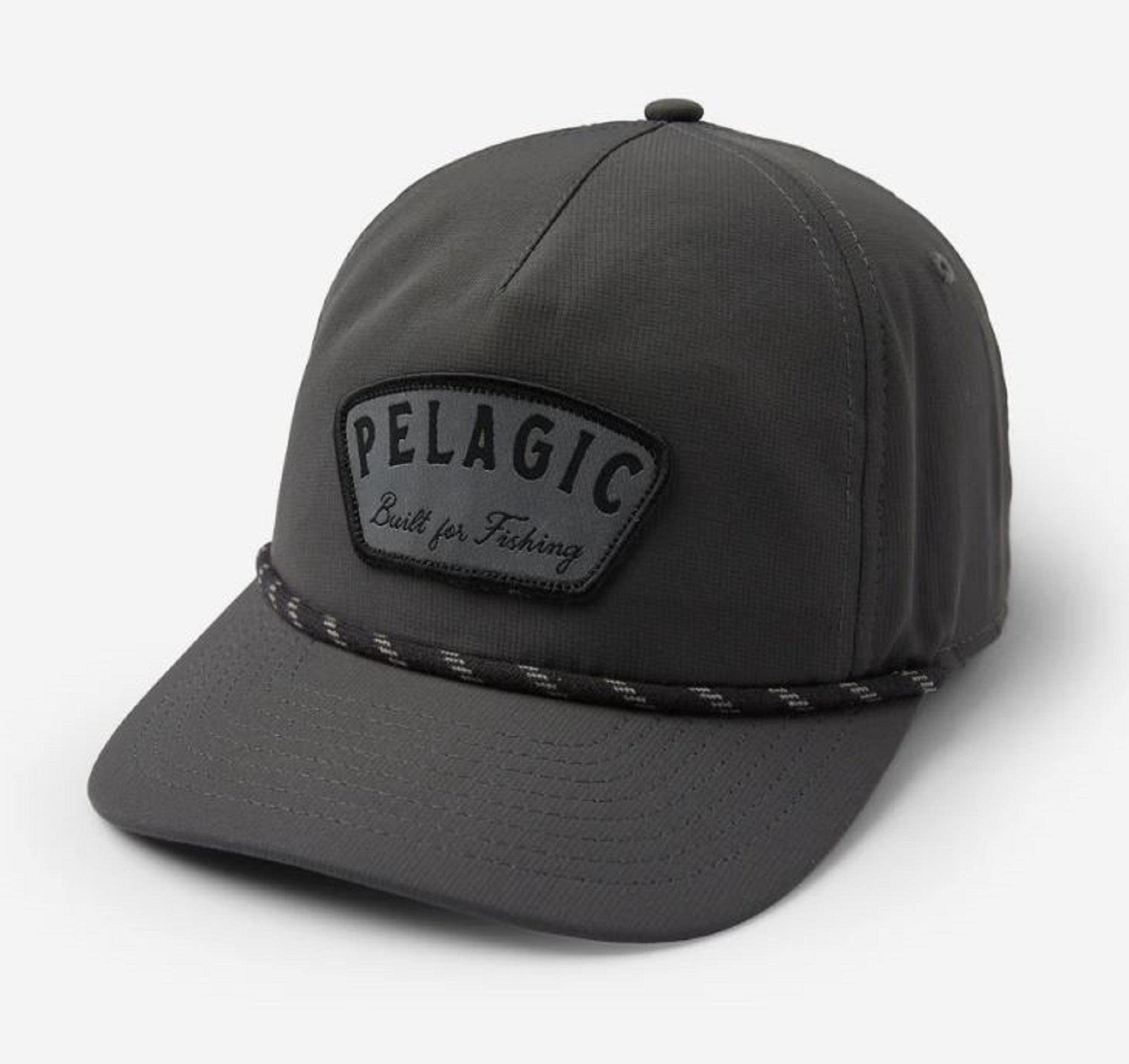 Pelagic 1202 Cap Trucker Unstructured Fish U GRA Size Free (1488)