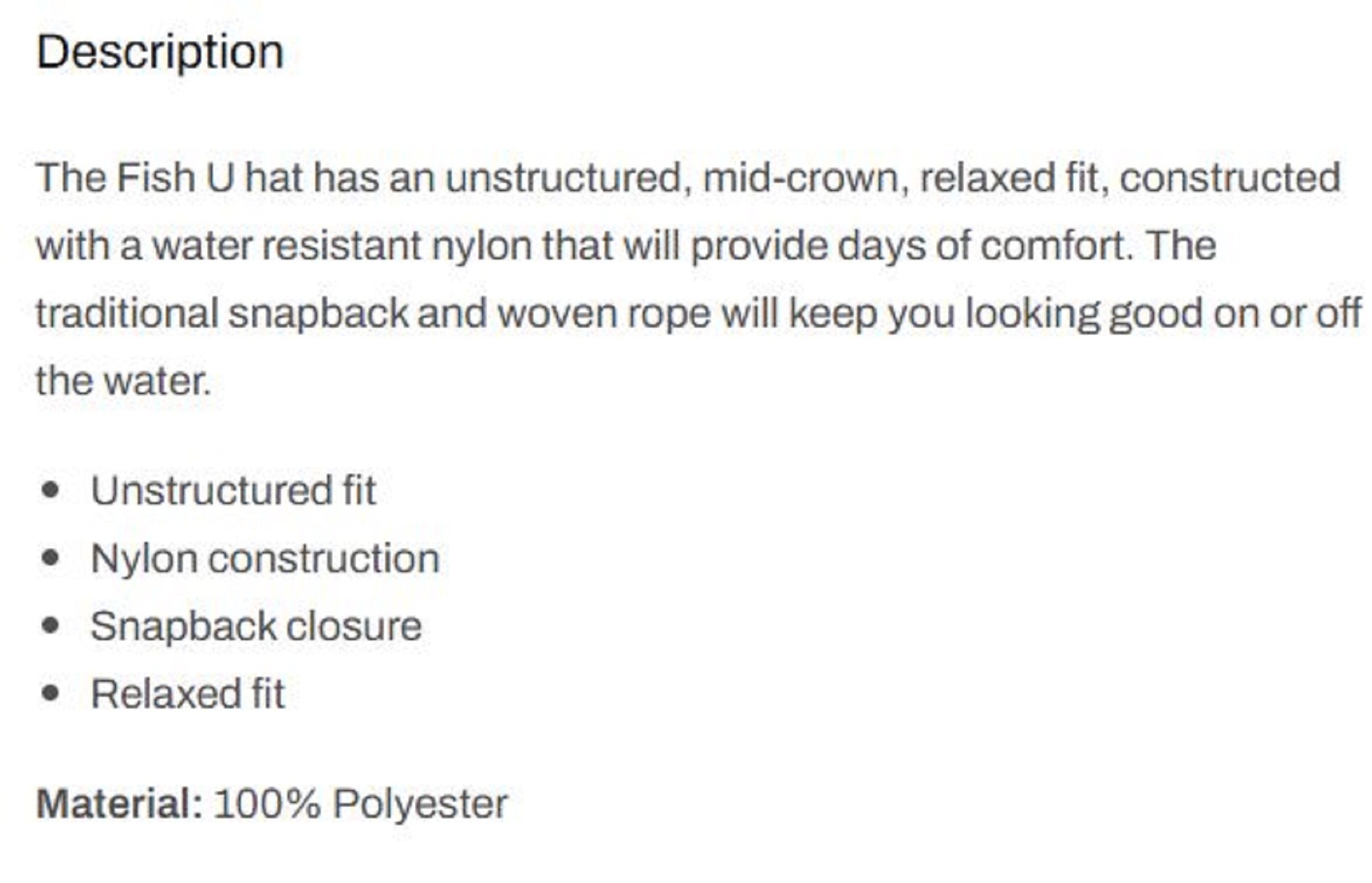 Pelagic 1202 Cap Trucker Unstructured Fish U GRA Size Free (1488)