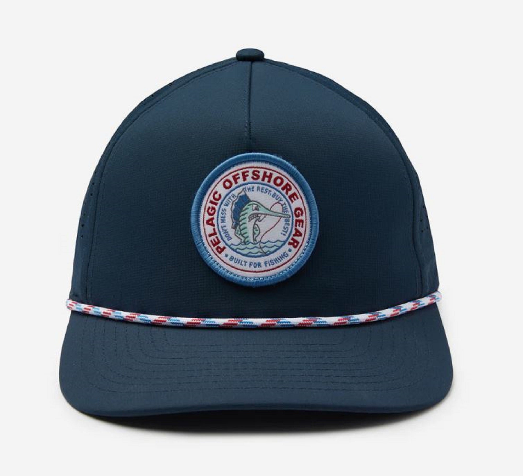 Pelagic 1202 Cap Trucker Upswell Buff Bill NVY Size Free (1532)