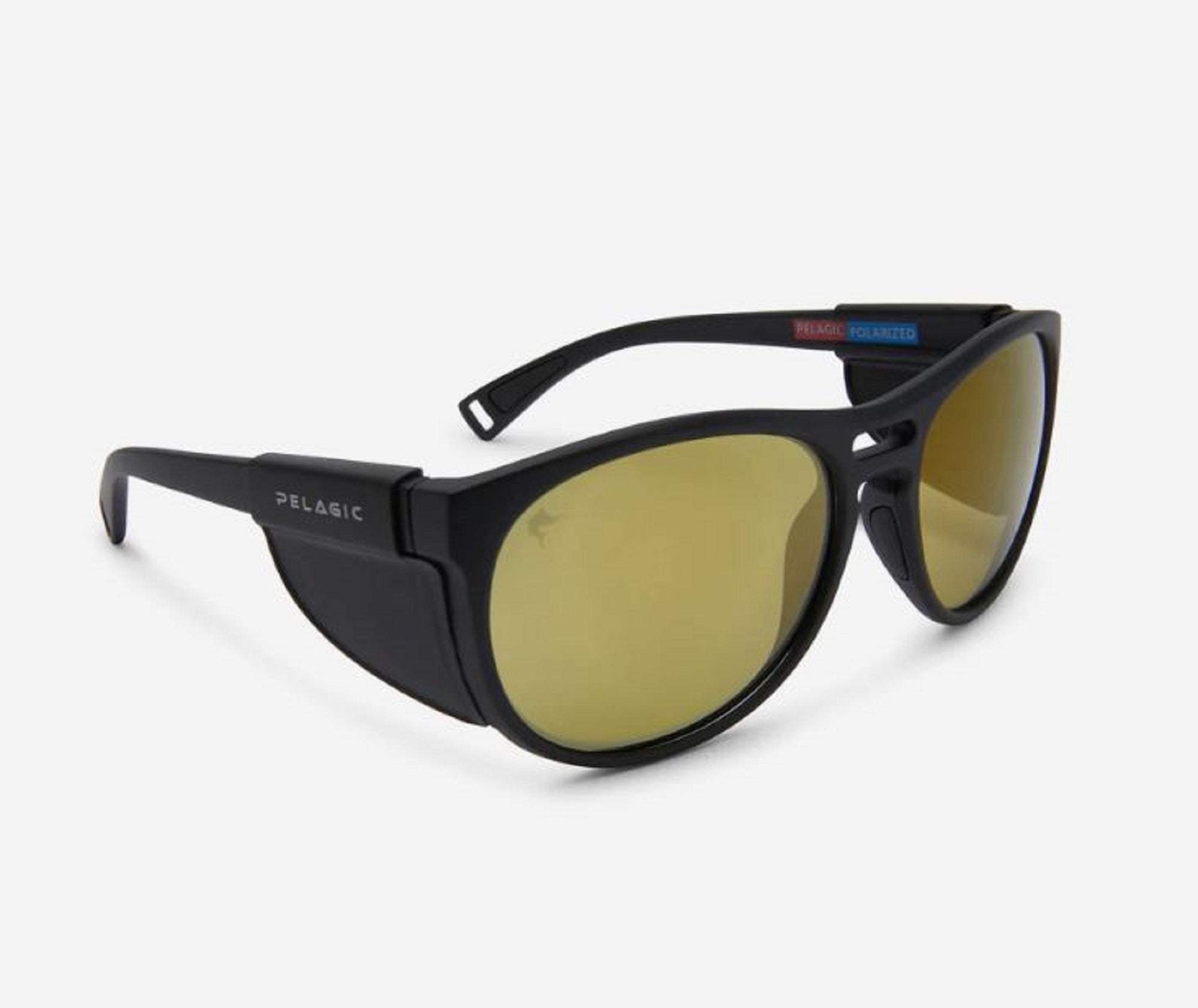 Pelagic 1501 Sunglasses Glass Polarized Navigator MBGO (4953)