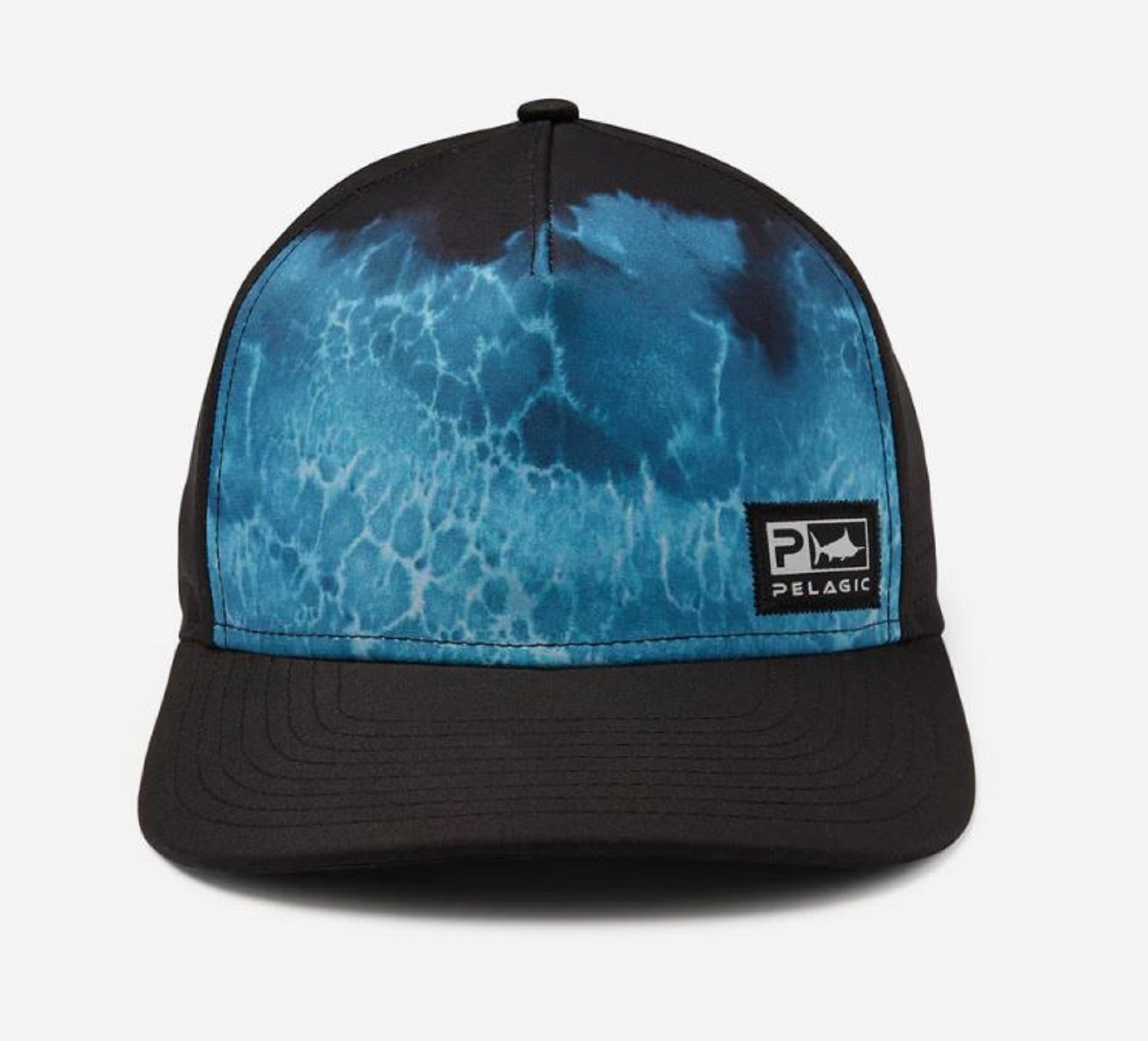 Pelagic 1202 Cap Trucker Terminal Prop Wash BLK Size Free (7220)