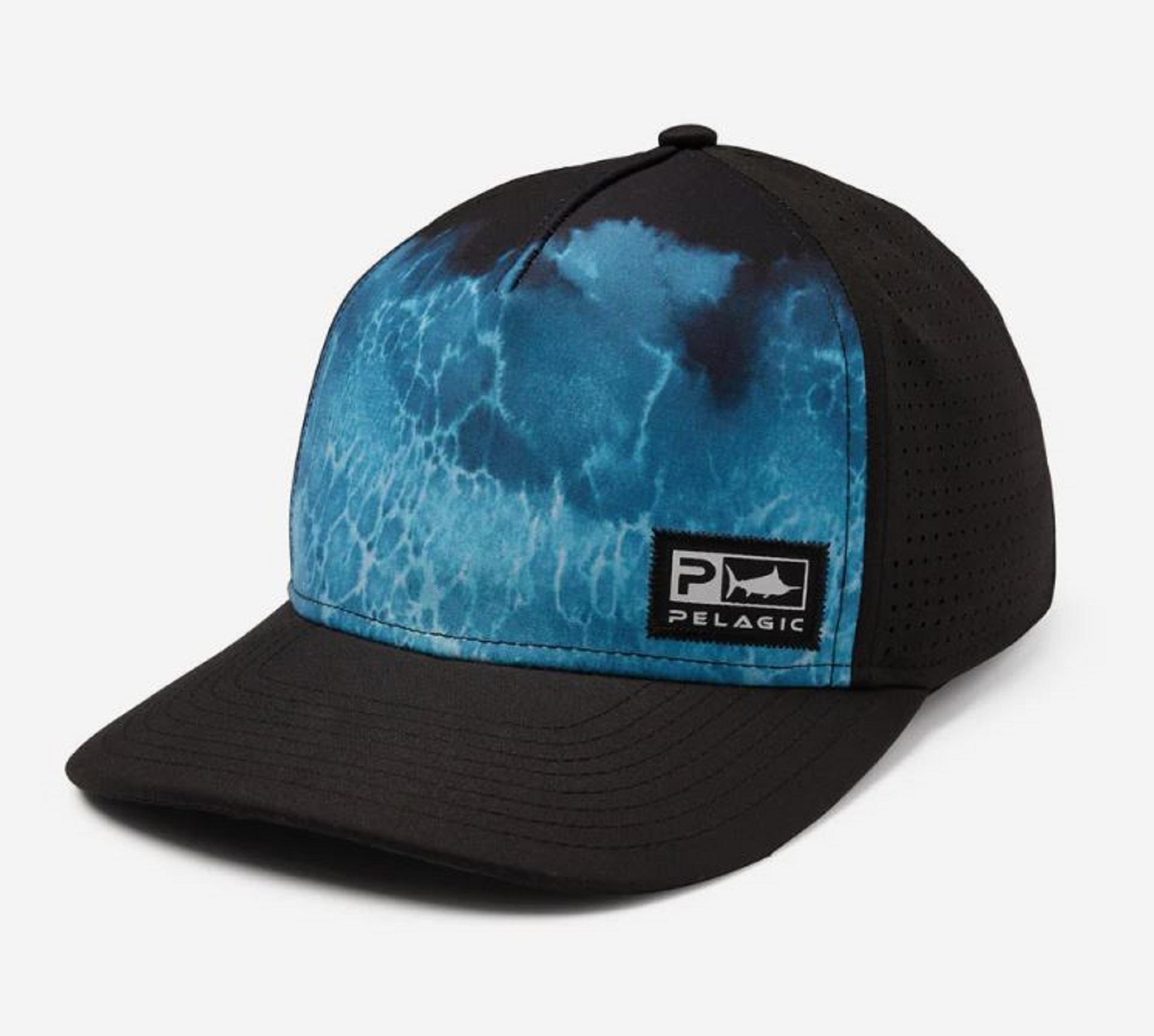 Pelagic 1202 Cap Trucker Terminal Prop Wash BLK Size Free (7220)