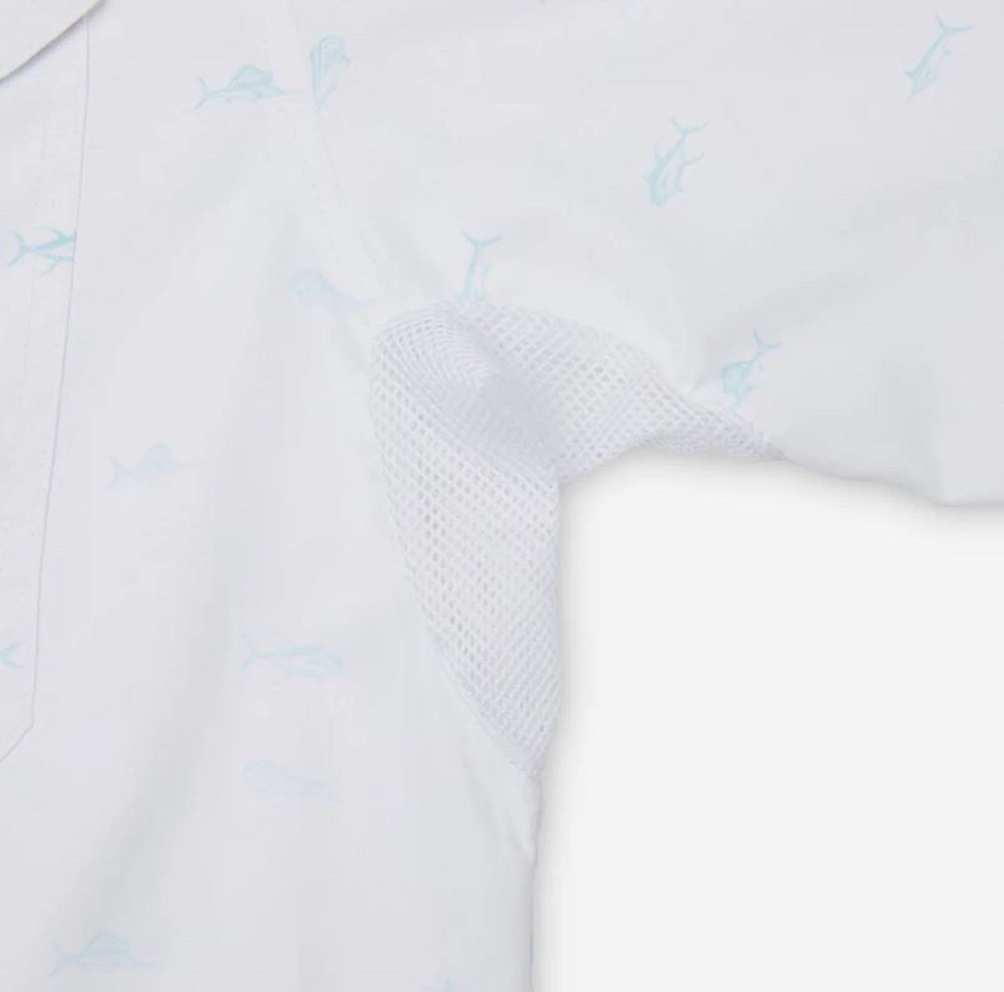 Pelagic 1016 Shirt Short Sleeve Keys SS Tiny Fish WHT Size XXL (4174)