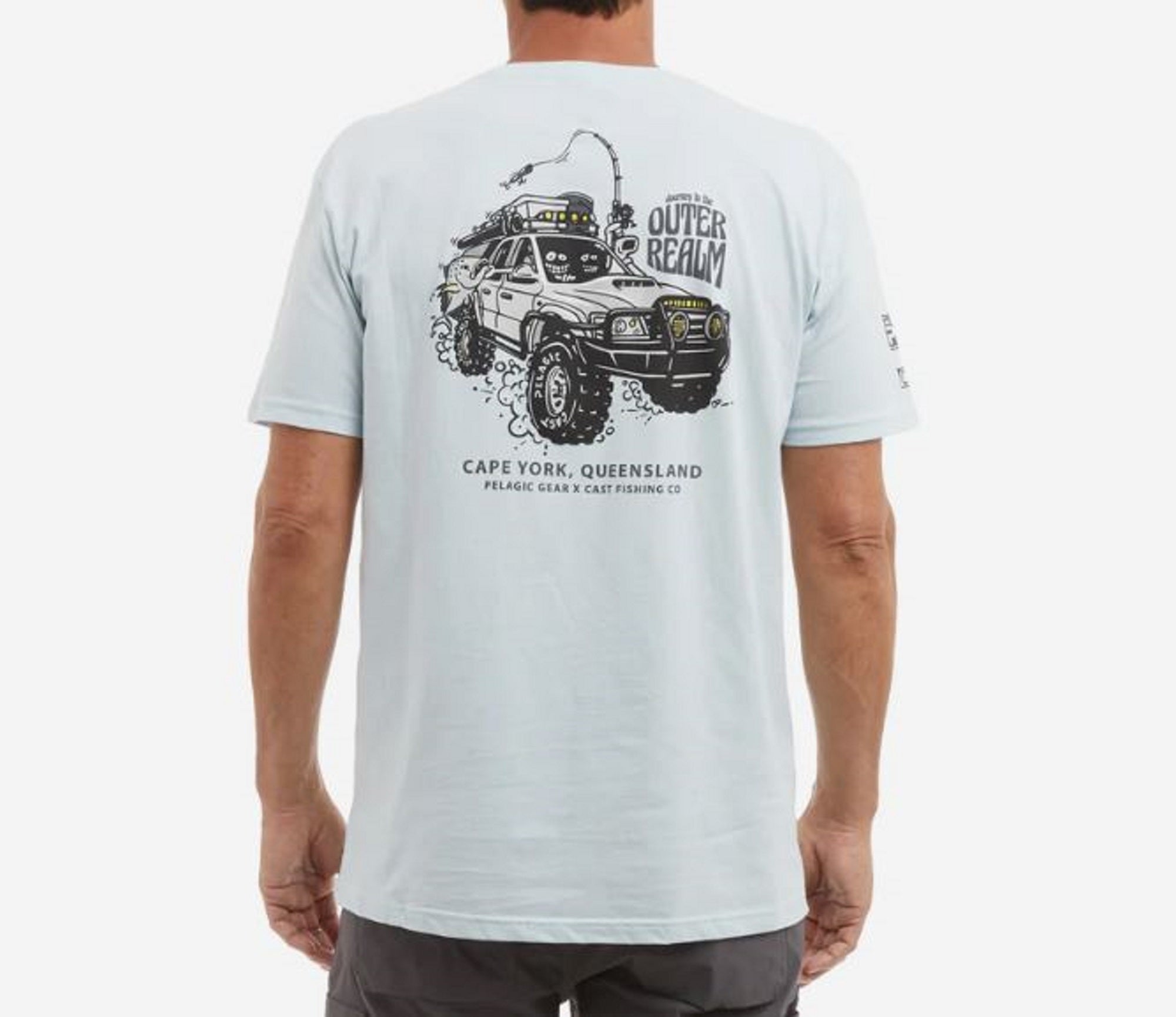 Pelagic 1171 Tee Shirt Prem Outer Realm LBL Size L (4693)