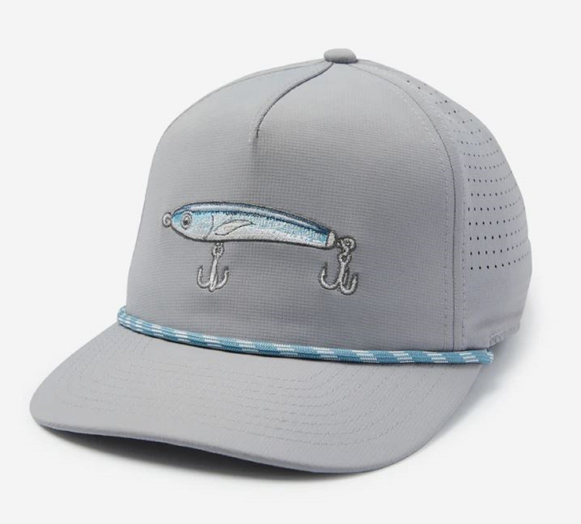 Pelagic 1202 Cap Trucker Upswell Stick em LGY Size Free (6802)