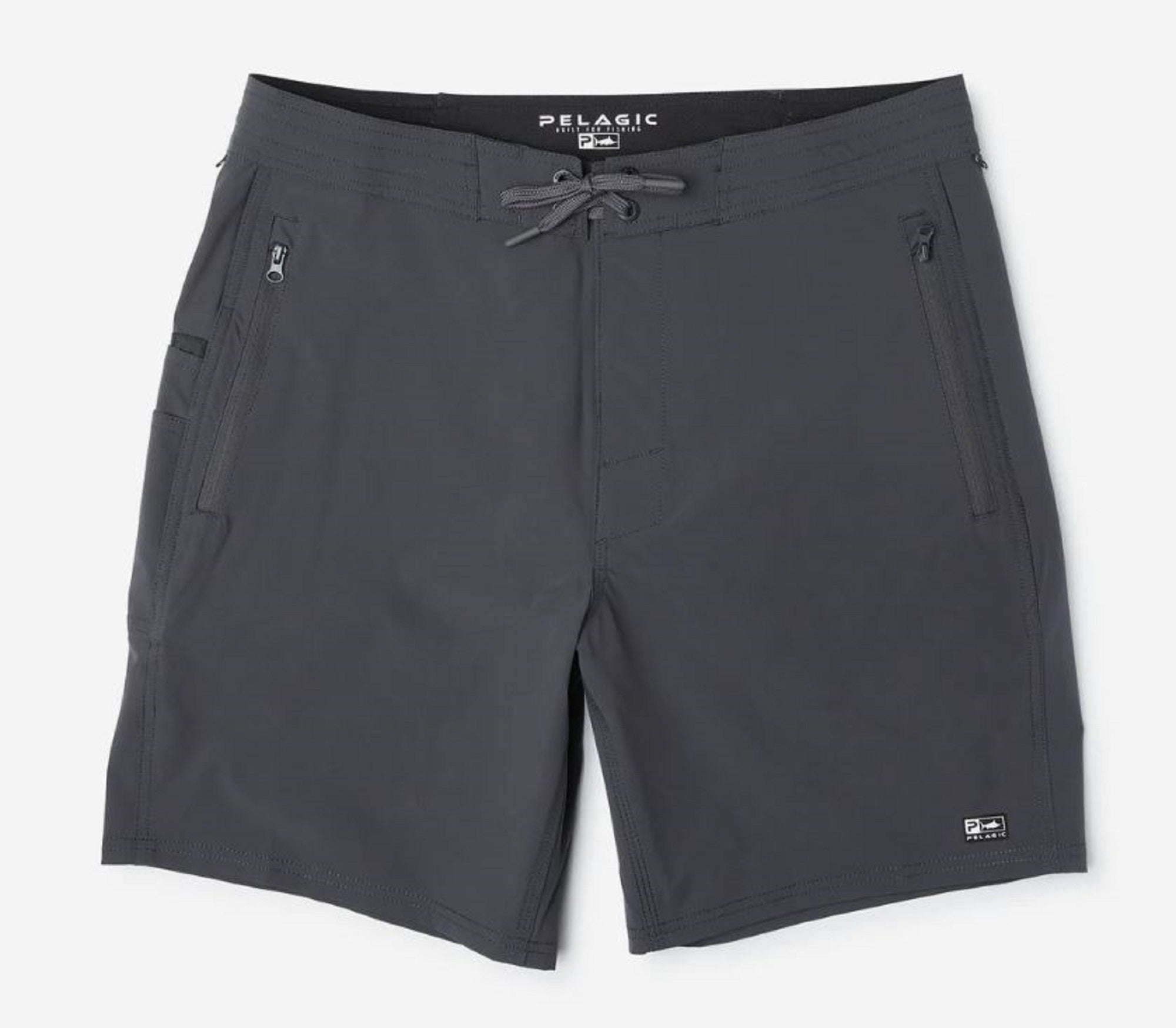Pelagic 1001 Shorts Board Shorts 18 Inch Leaderman GRA Size 38 (8516)