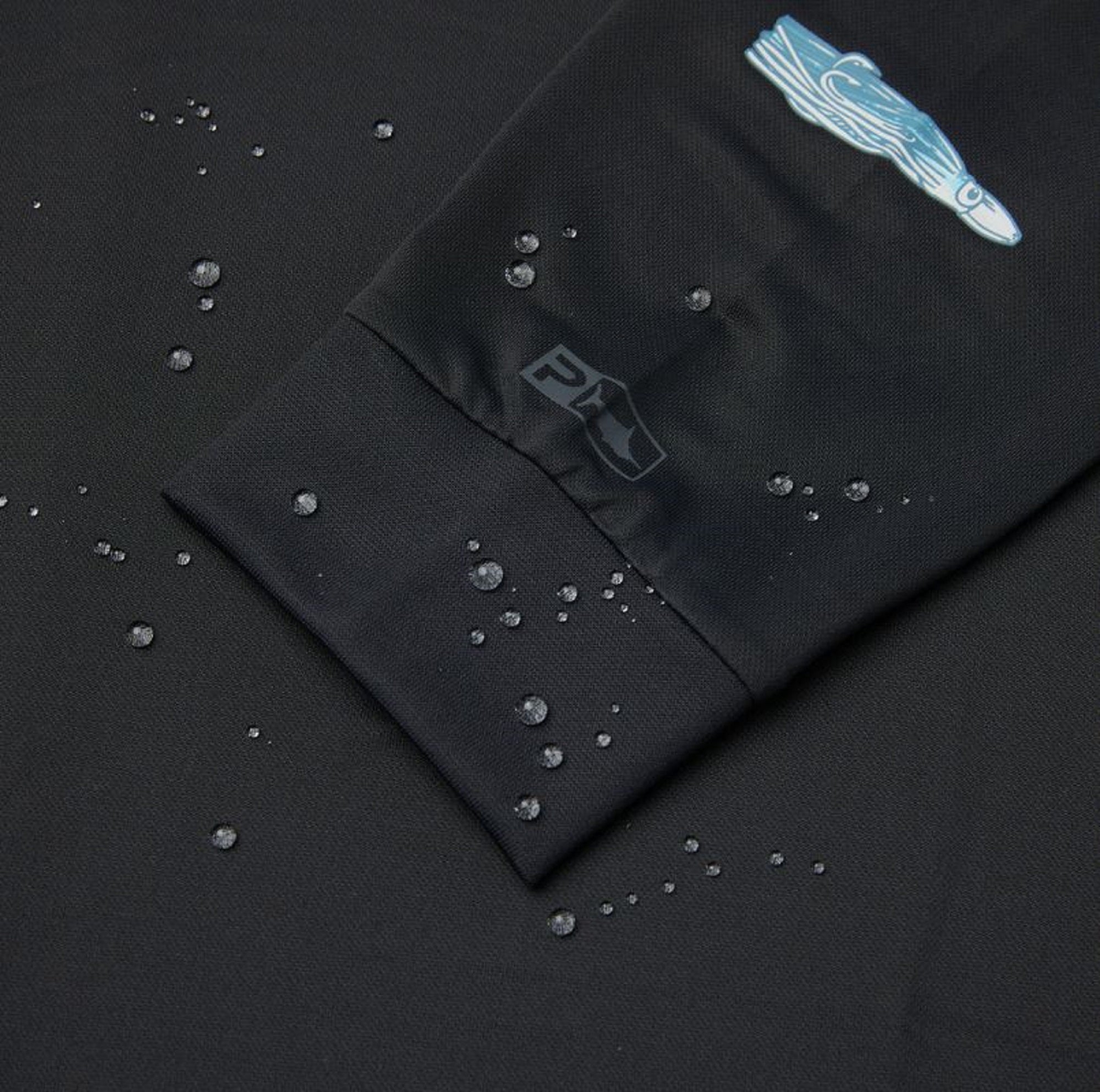 Pelagic 1015 Fishing Shirt AquaTek Stick em BLK Size XXL (1592)