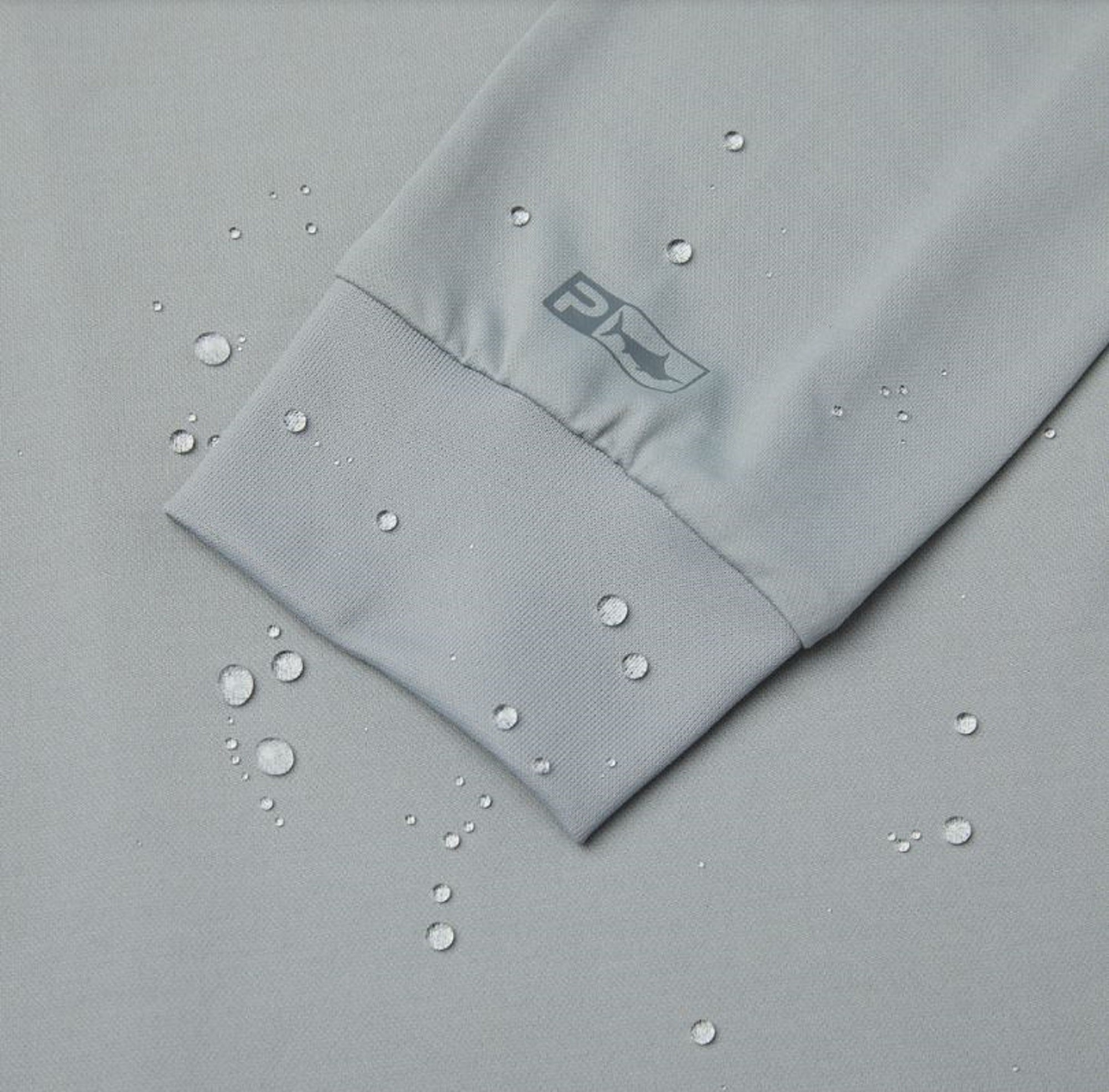 Pelagic 1015 Fishing Shirt Long Sleeve Aquatek Goione BFT GRY Size M (1622)