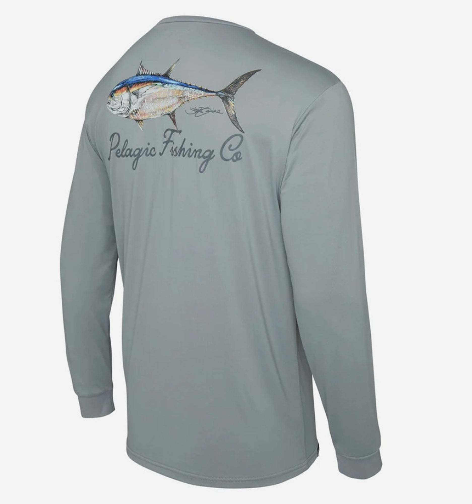 Pelagic 1015251011 Fishing Shirt Aquatek Goione BFT GRY Size XL (1646)