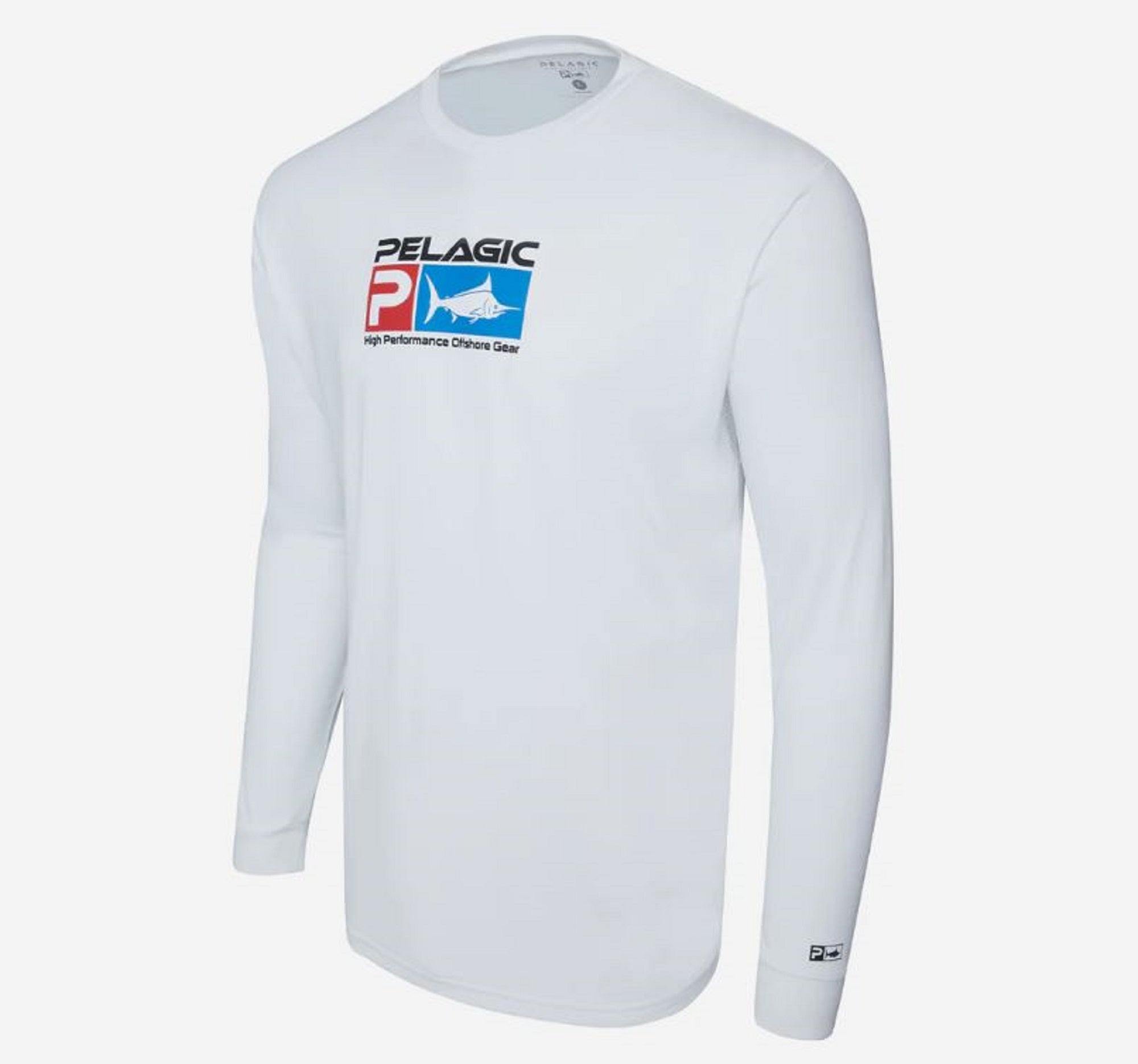 Pelagic 1015 Fishing Shirt Aquatek Deluxe WHT Size XL (1769)