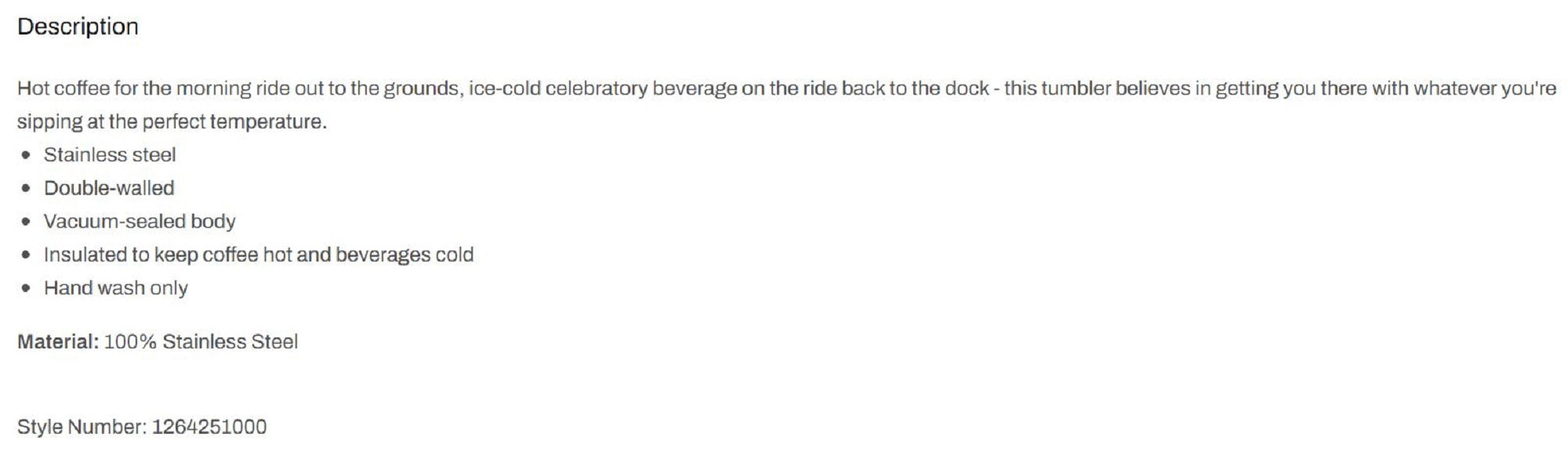 Pelagic 1264 Tumbler 20oz Deluxe BLK (3985)