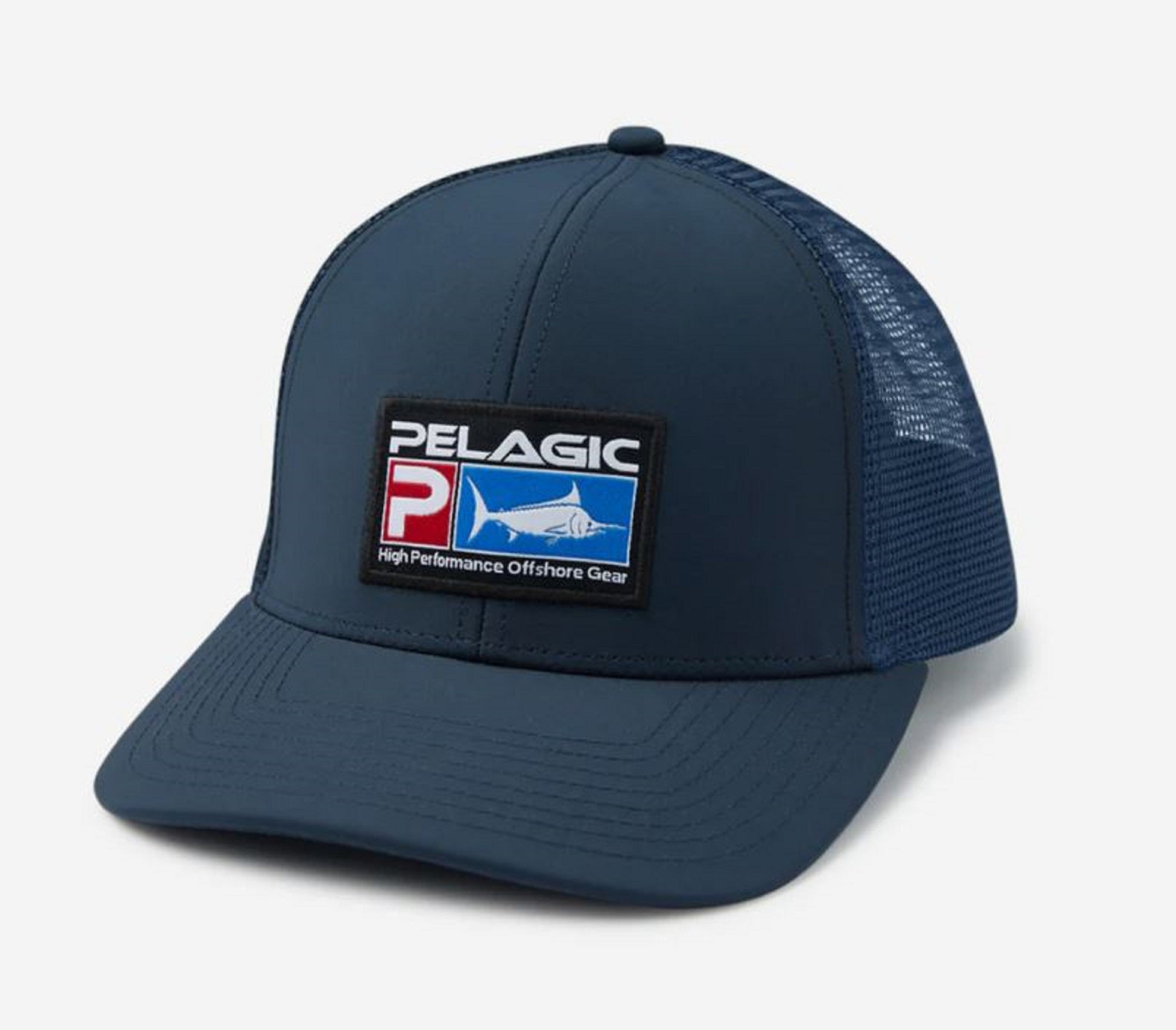 Pelagic 1202 Cap Trucker Flybridge Deluxe NVY Size Free (8249)