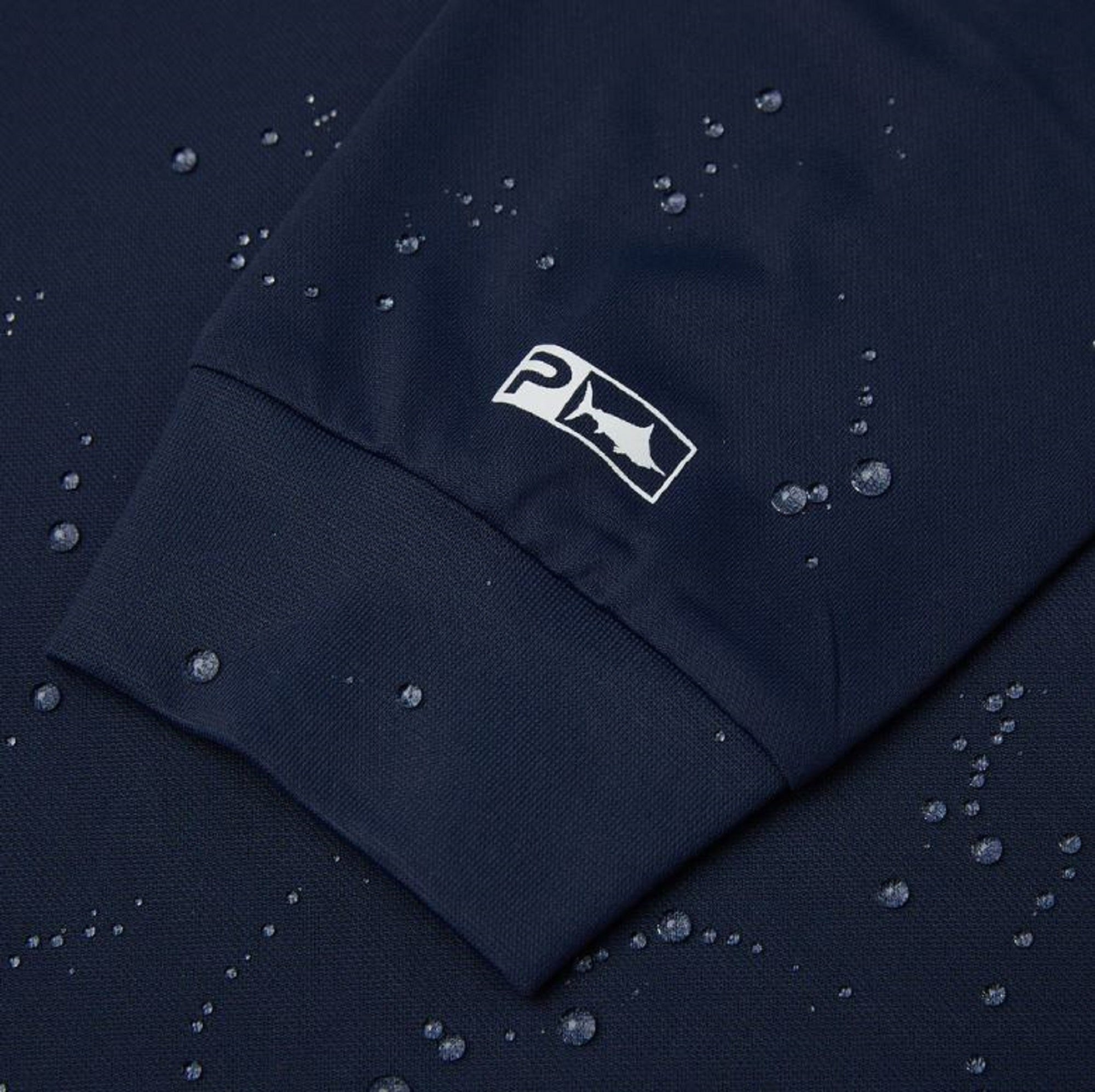 Pelagic 1015 Fishing Shirt Aquatek Deluxe NVY Size S (9611)