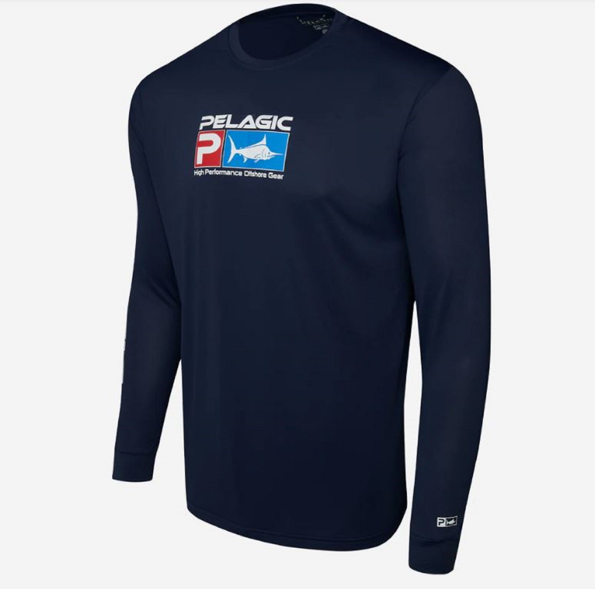 Pelagic 1015 Fishing Shirt Aquatek Deluxe NVY Size 3XL (9666)