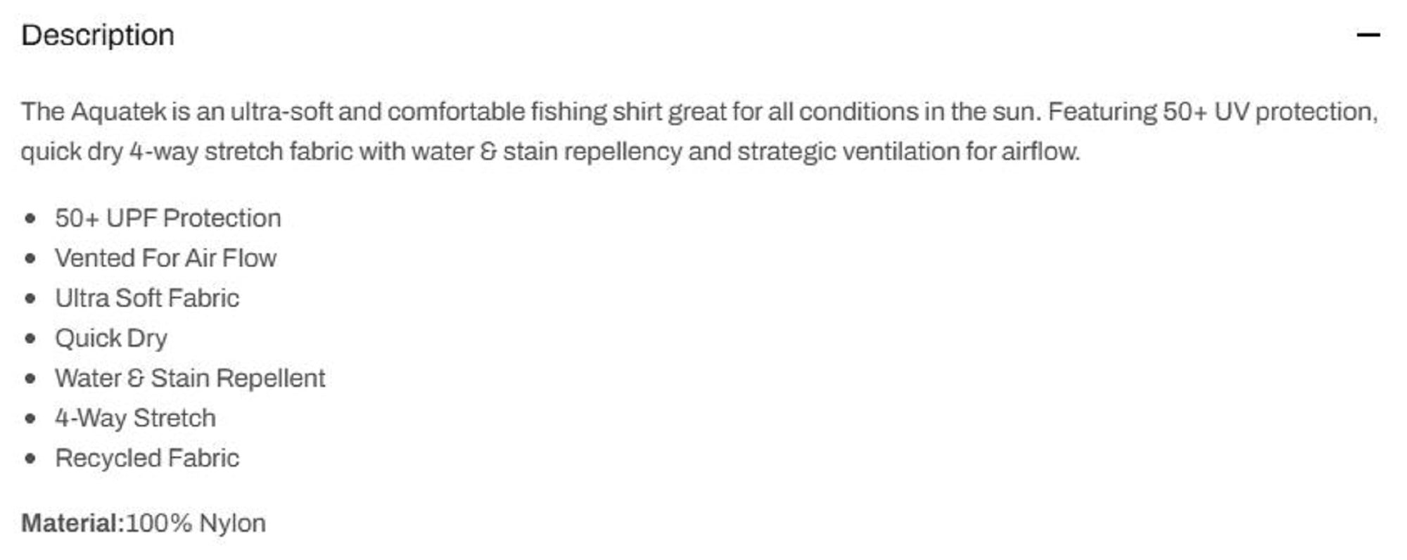 Pelagic 1015 Fishing Shirt Aquatek Deluxe NVY Size 3XL (9666)