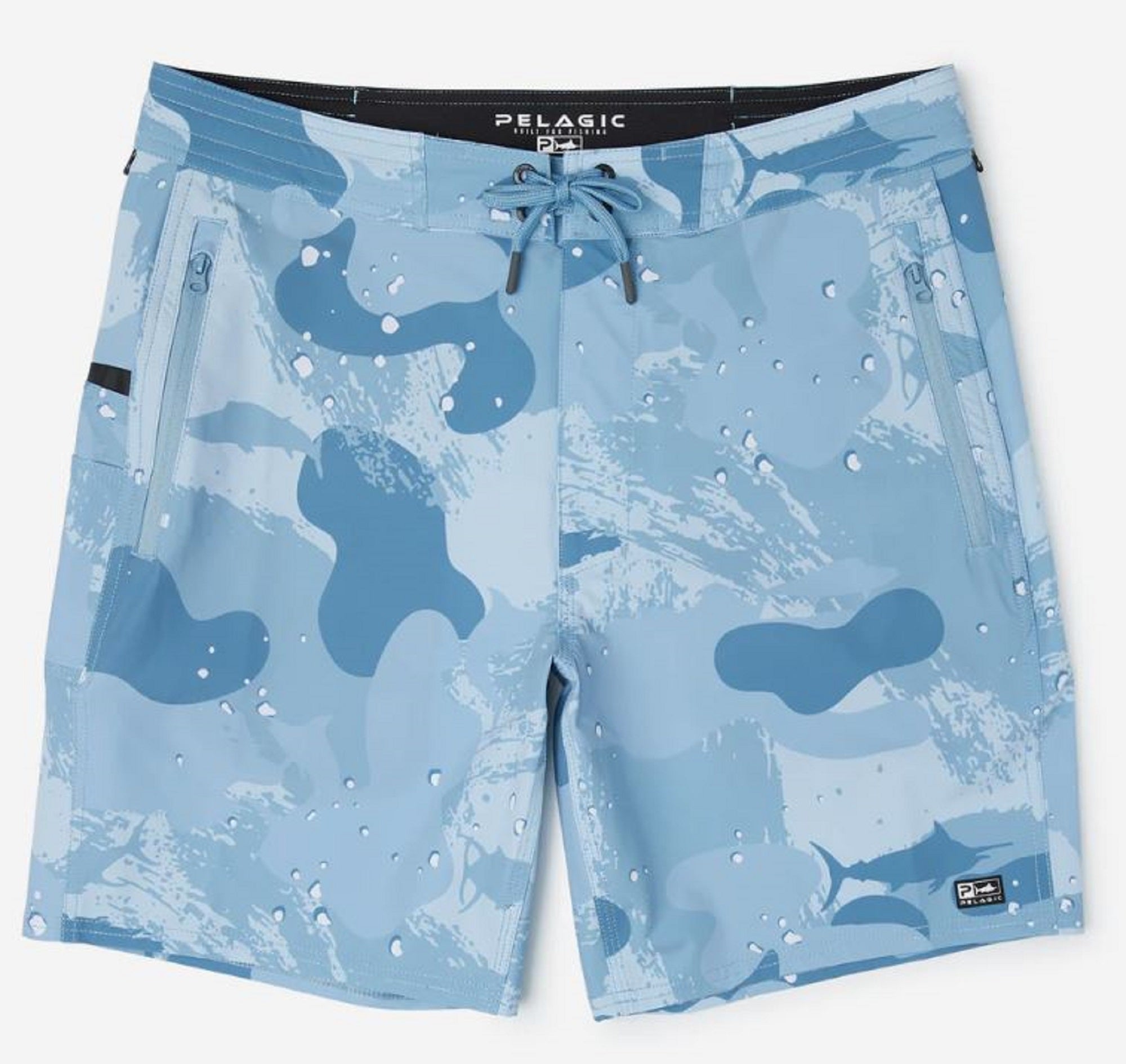 Pelagic 1001 Shorts Board Shorts 18 Inch Leaderman SLT Size 36 (9901)