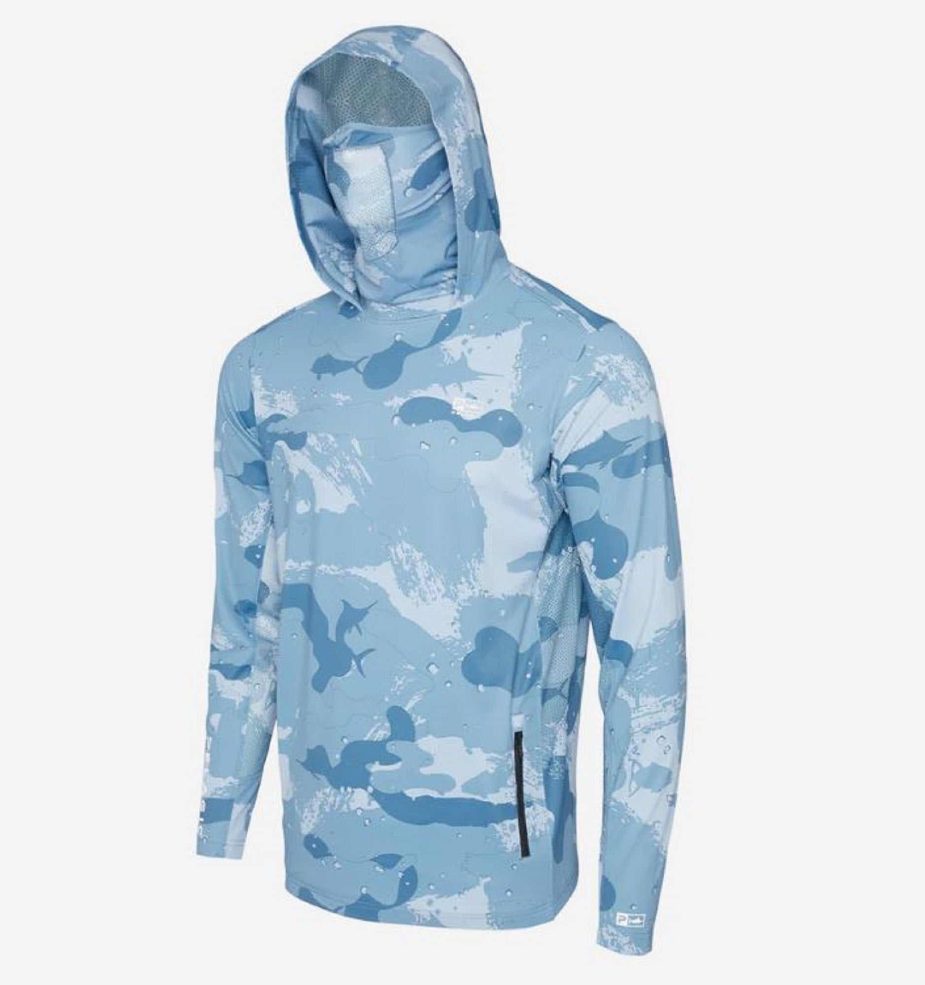 Pelagic 1015 Fishing Shirt Long Sleeve ExoTech Brush SLT Size S (1072)