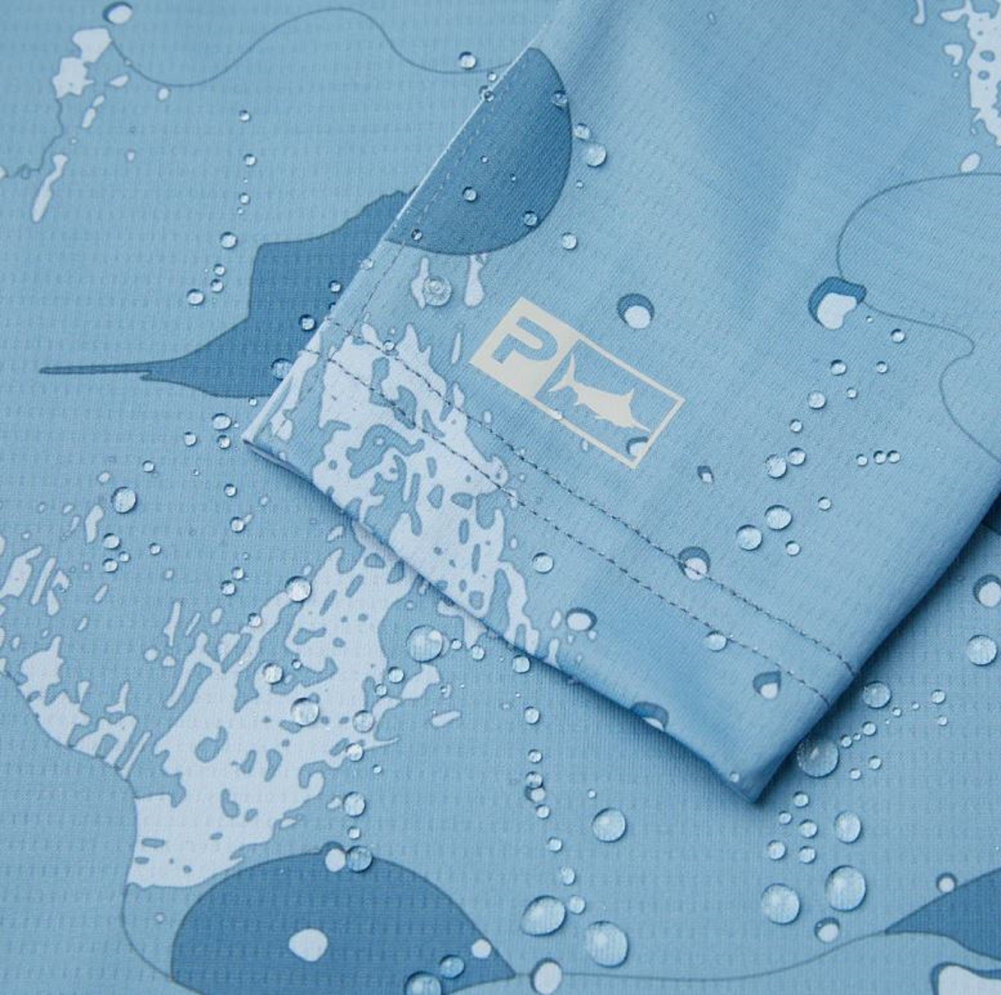 Pelagic 1015 Fishing Shirt Long Sleeve ExoTech Brush SLT Size XXL (1119)