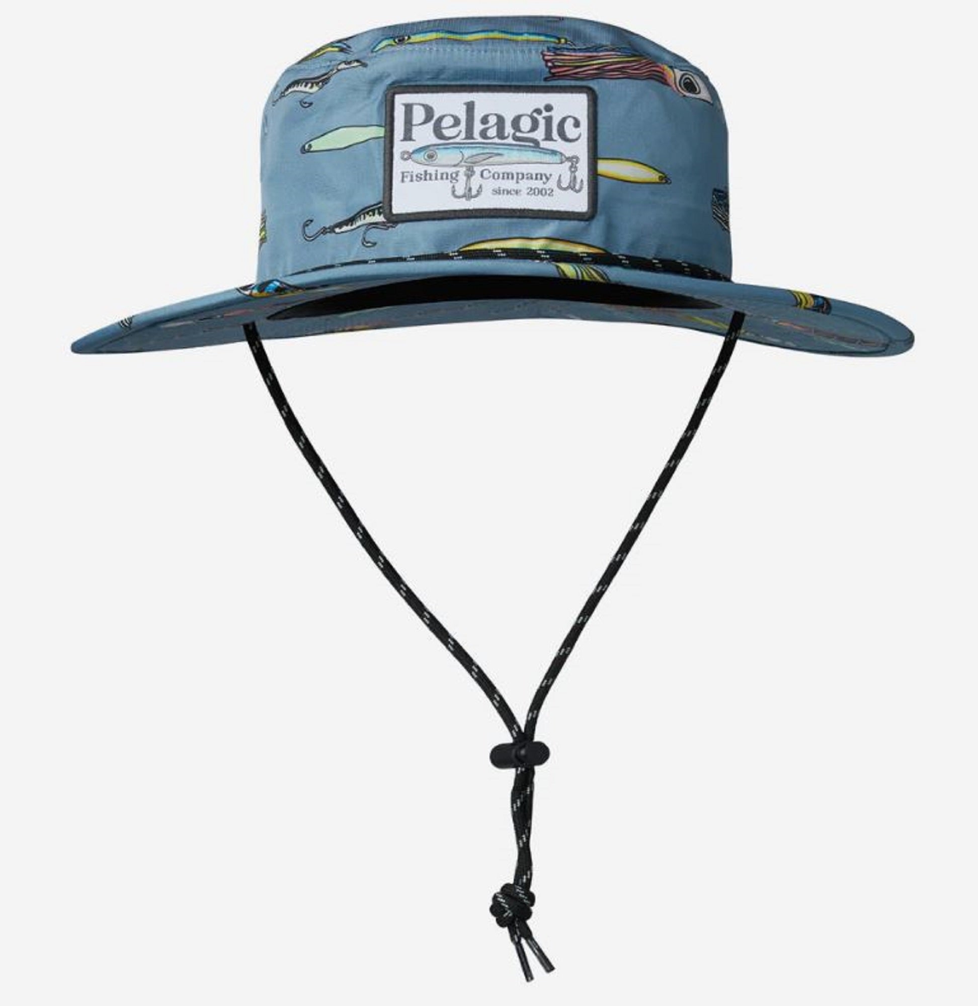 Pelagic 1204 Hat Bucket Sunsetter Lured Winward Blue WIN Size Free (2901)