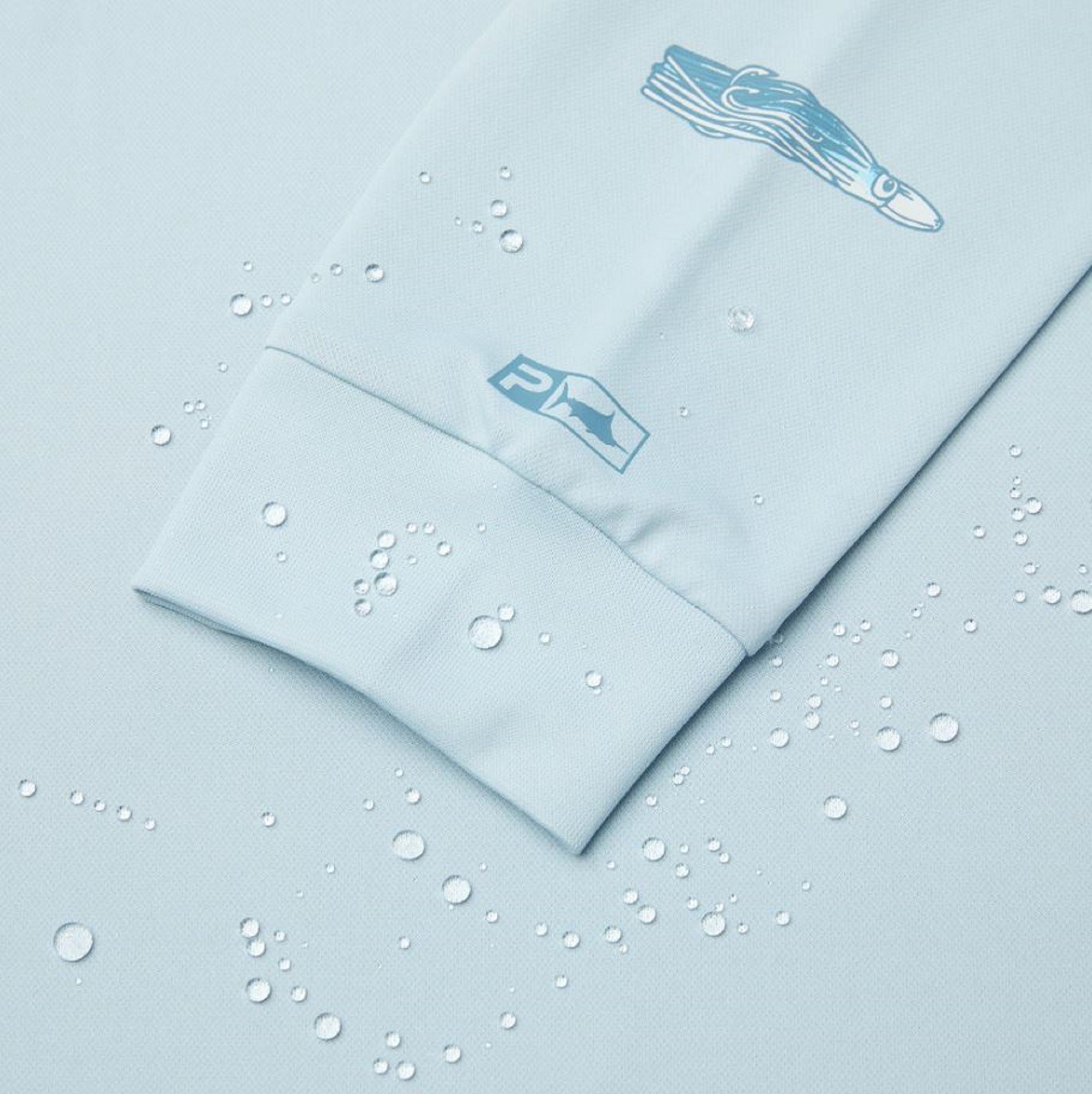 Pelagic 1015 Fishing Shirt Long Sleeve Aquatek Stick Em BFG Size S (4691)